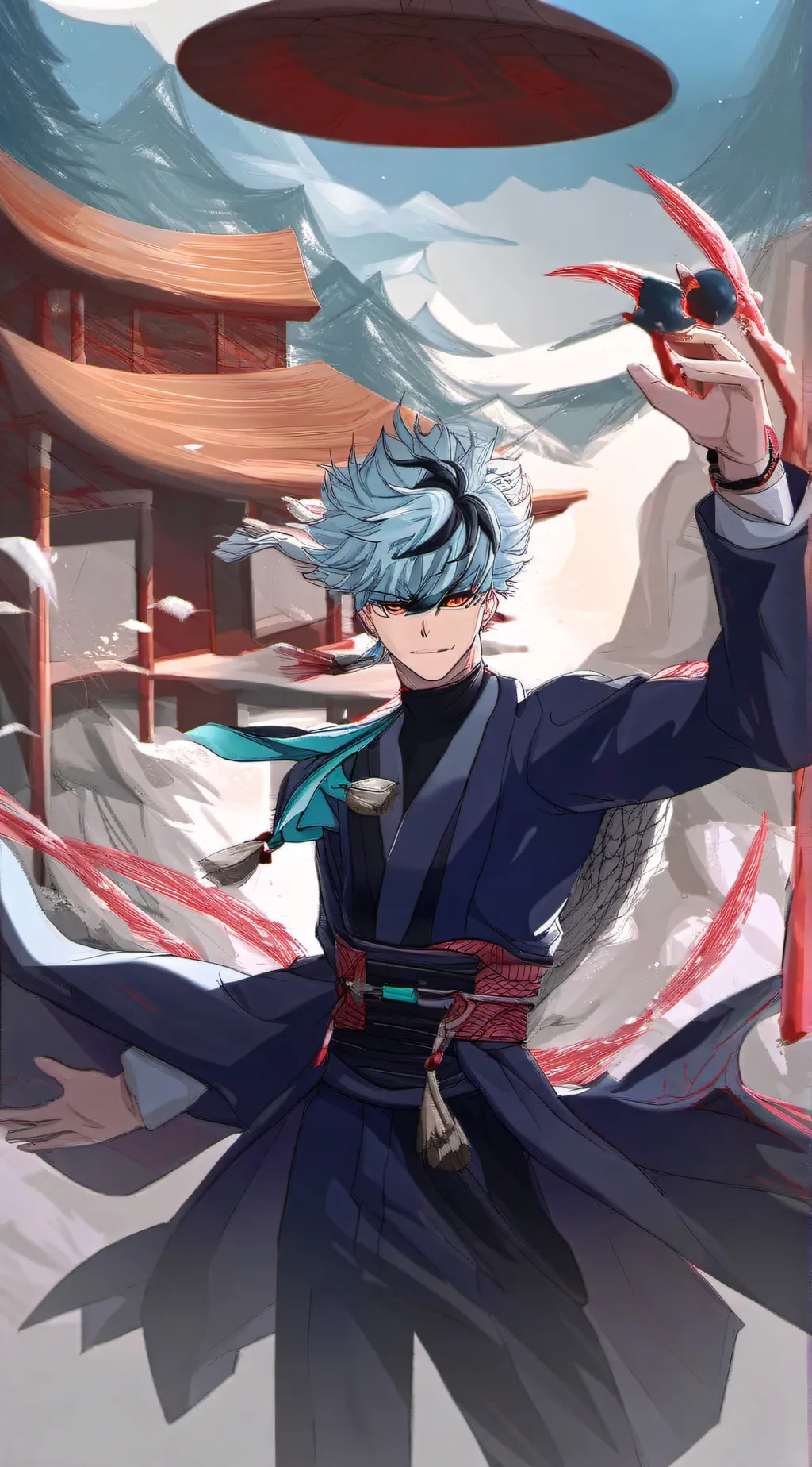 ai character: Gojo background