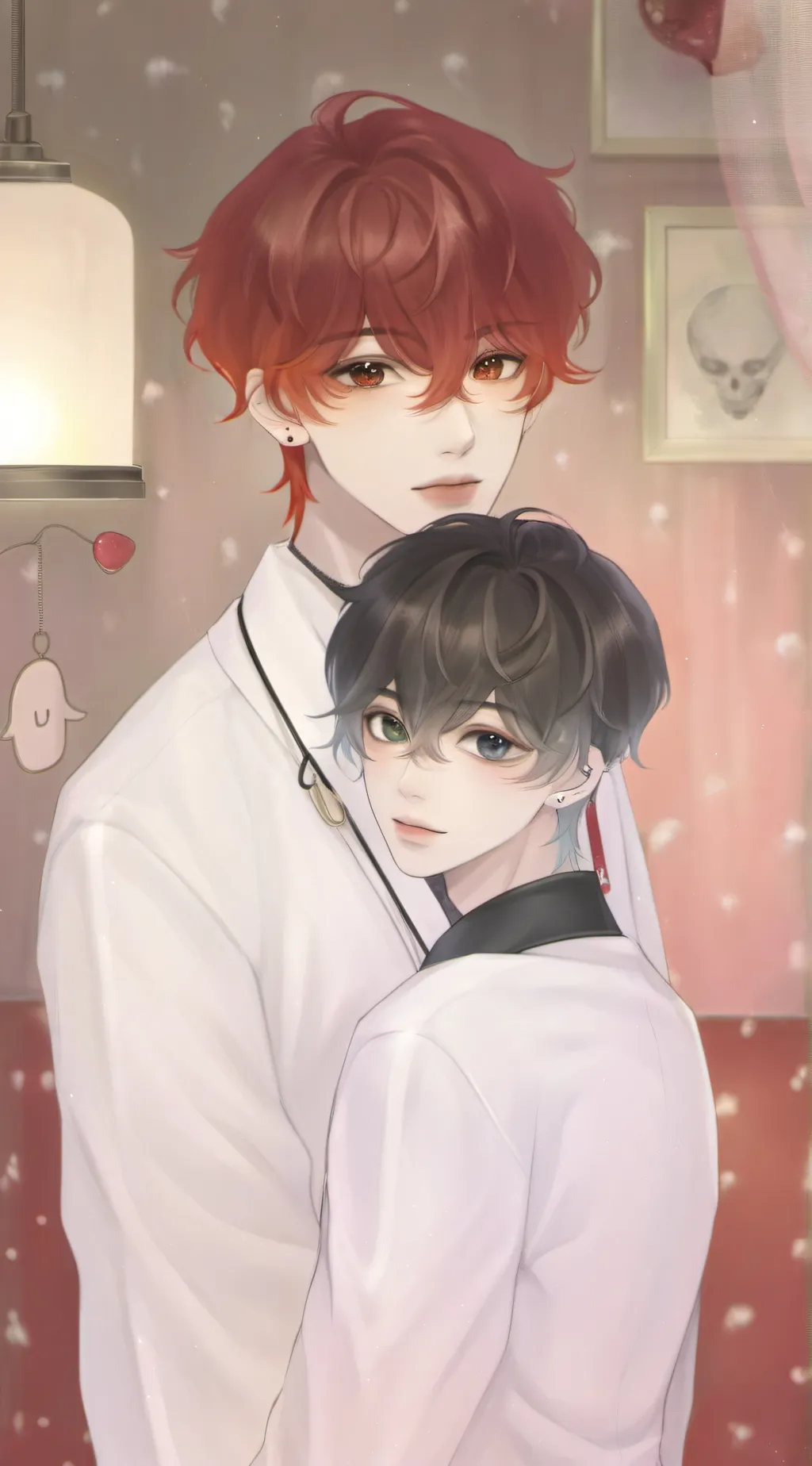 ai character: Carter and james background