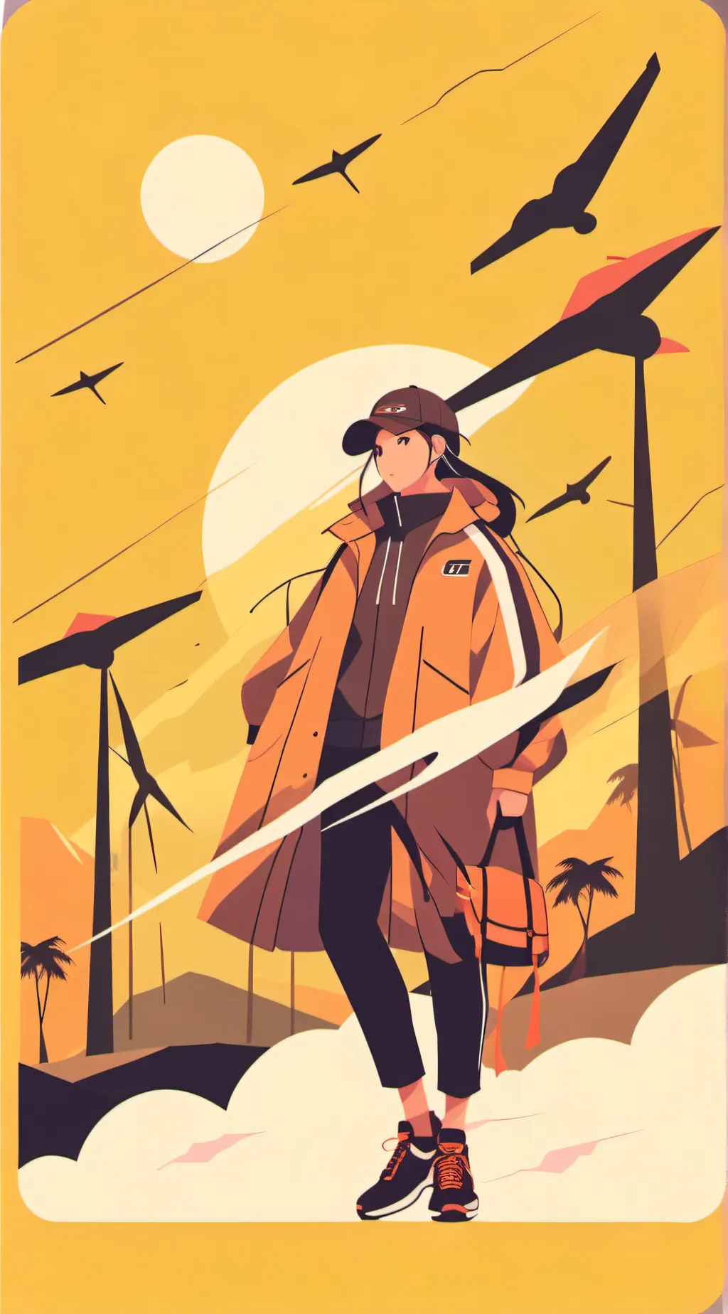 ai character: Dream background