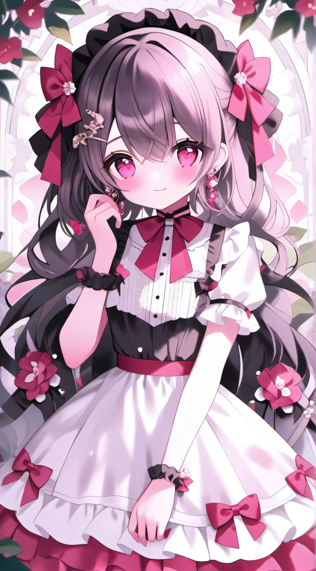 ai character: autumn background