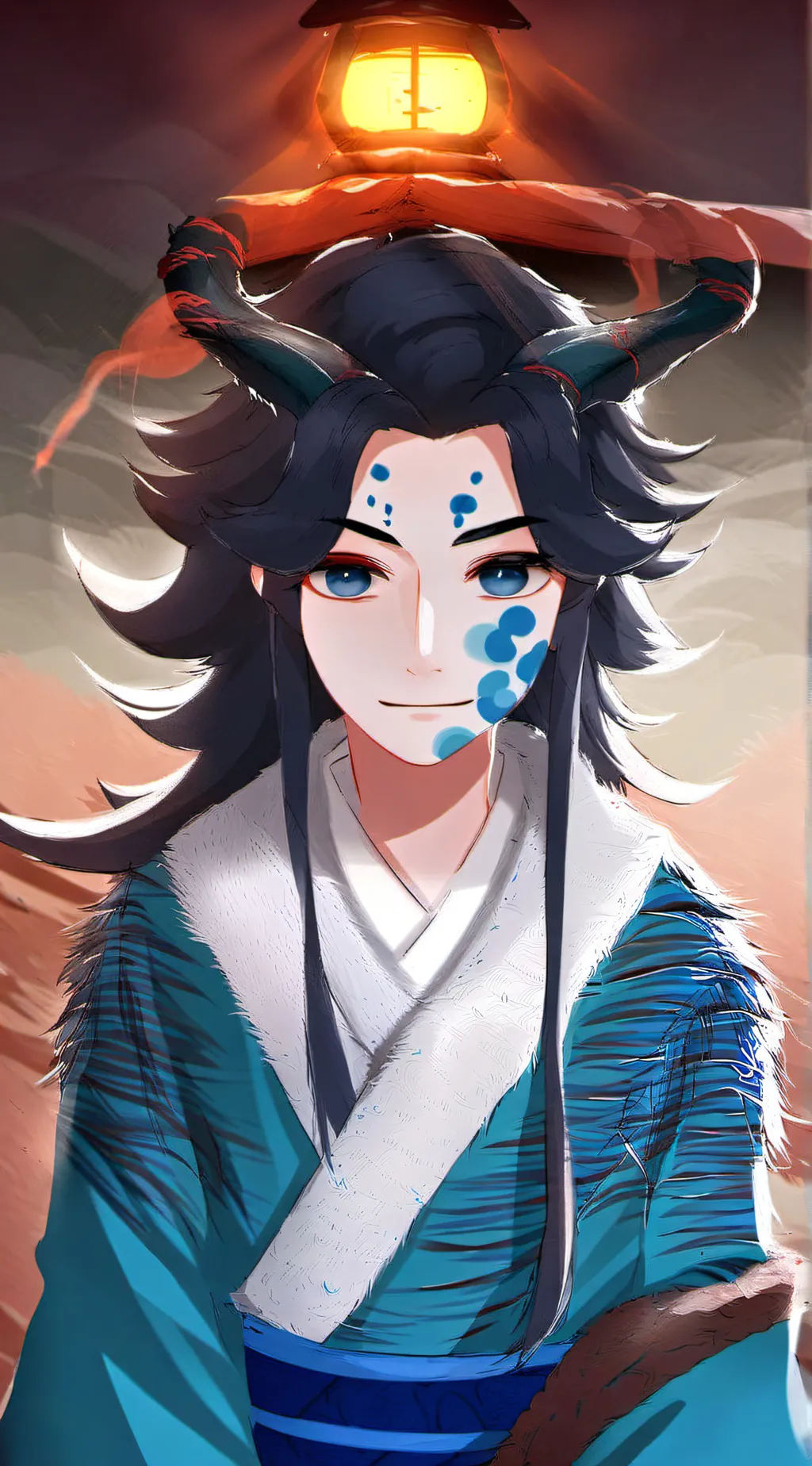 ai character: Demon Muchiro background