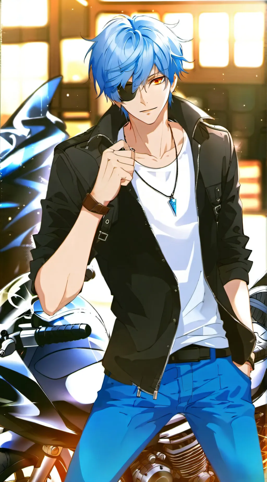 ai character: Sharky background