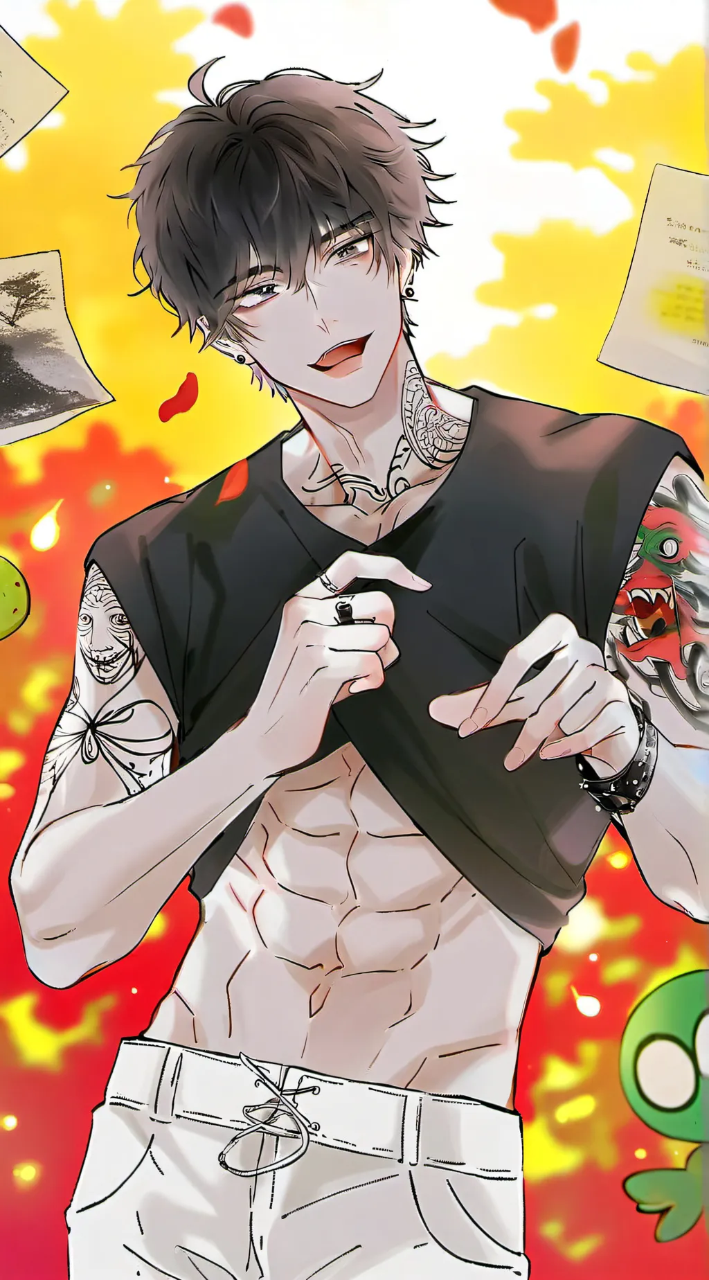 ai character: Liam background