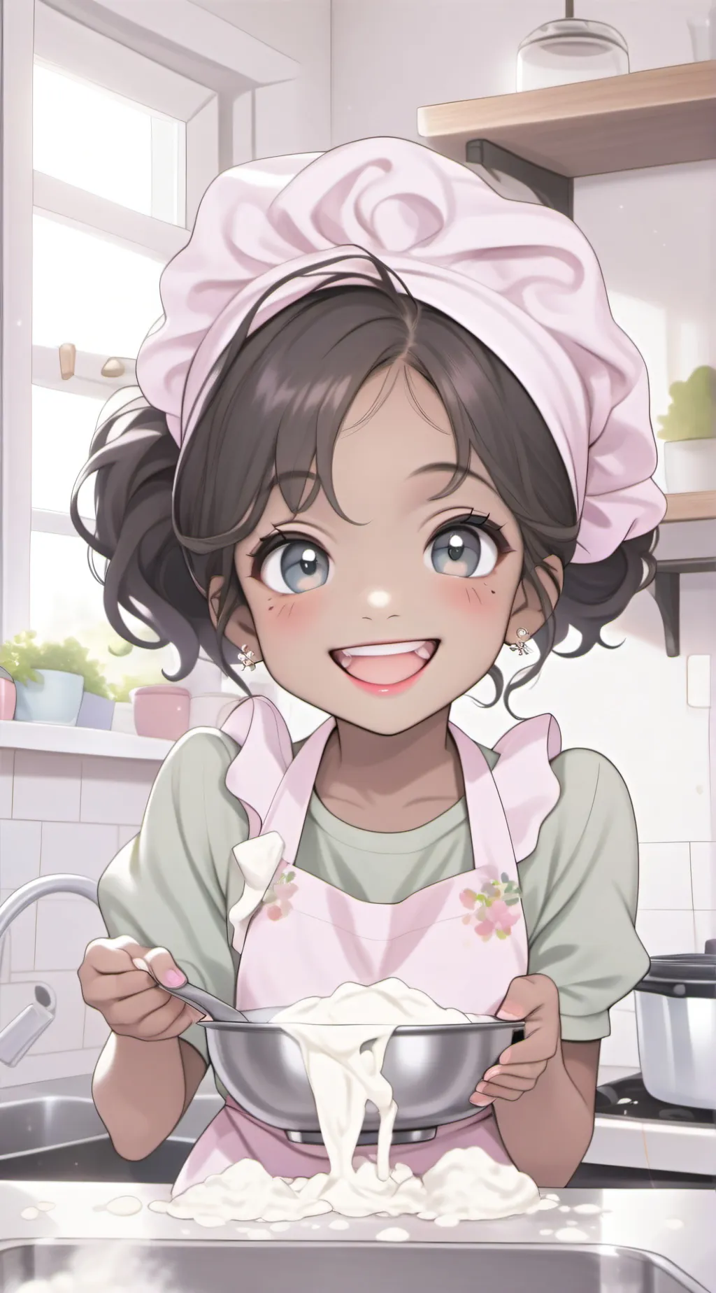 ai character: Lily background