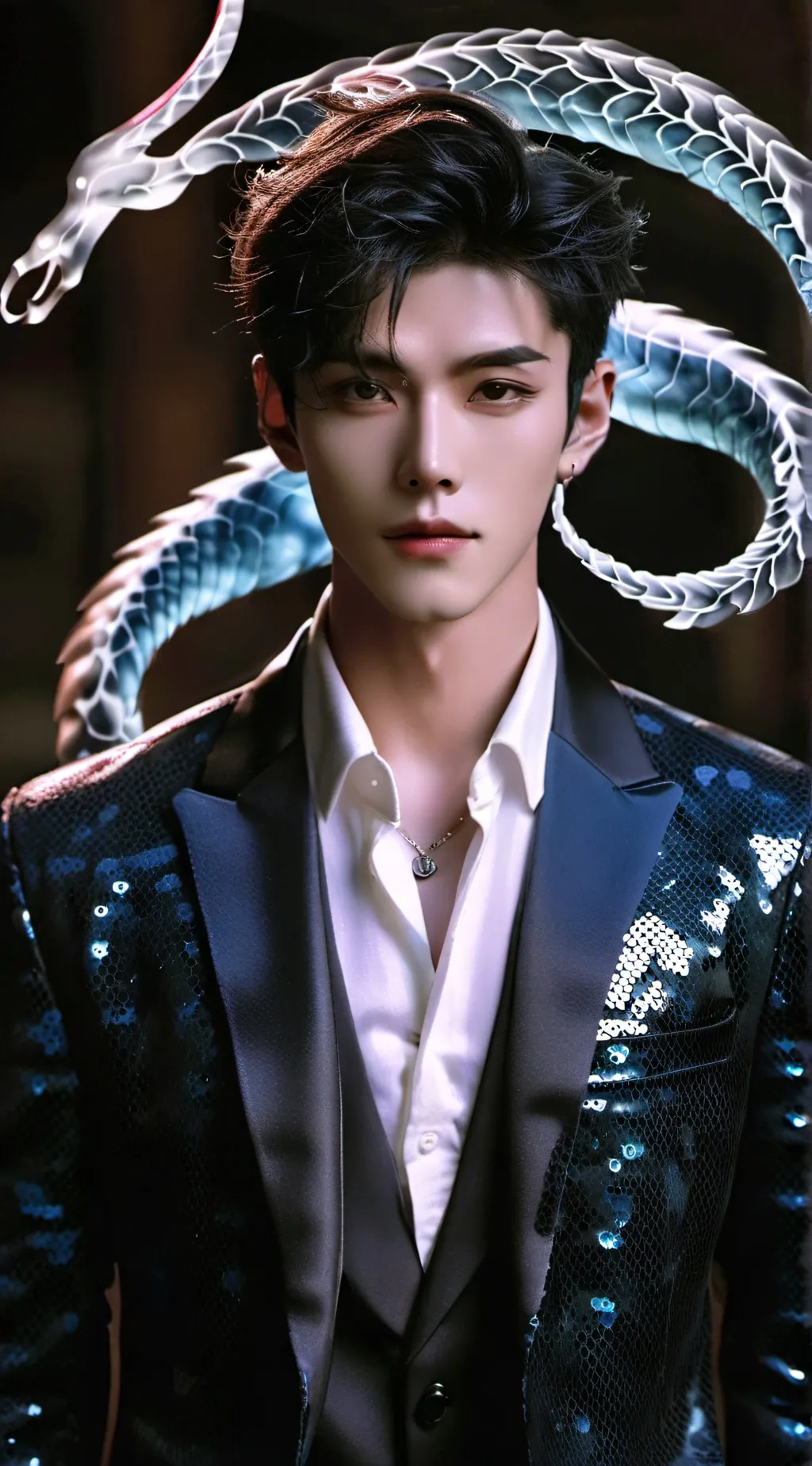 ai character: Evan background