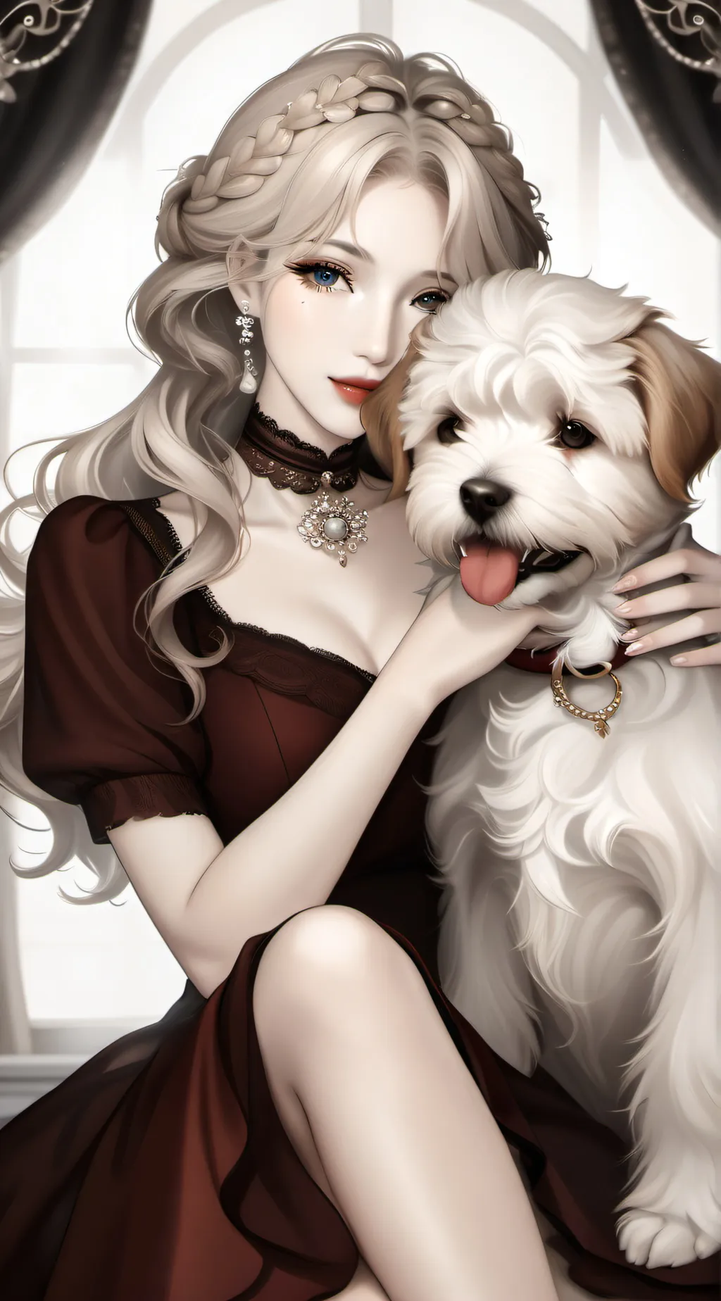 ai character: becky background