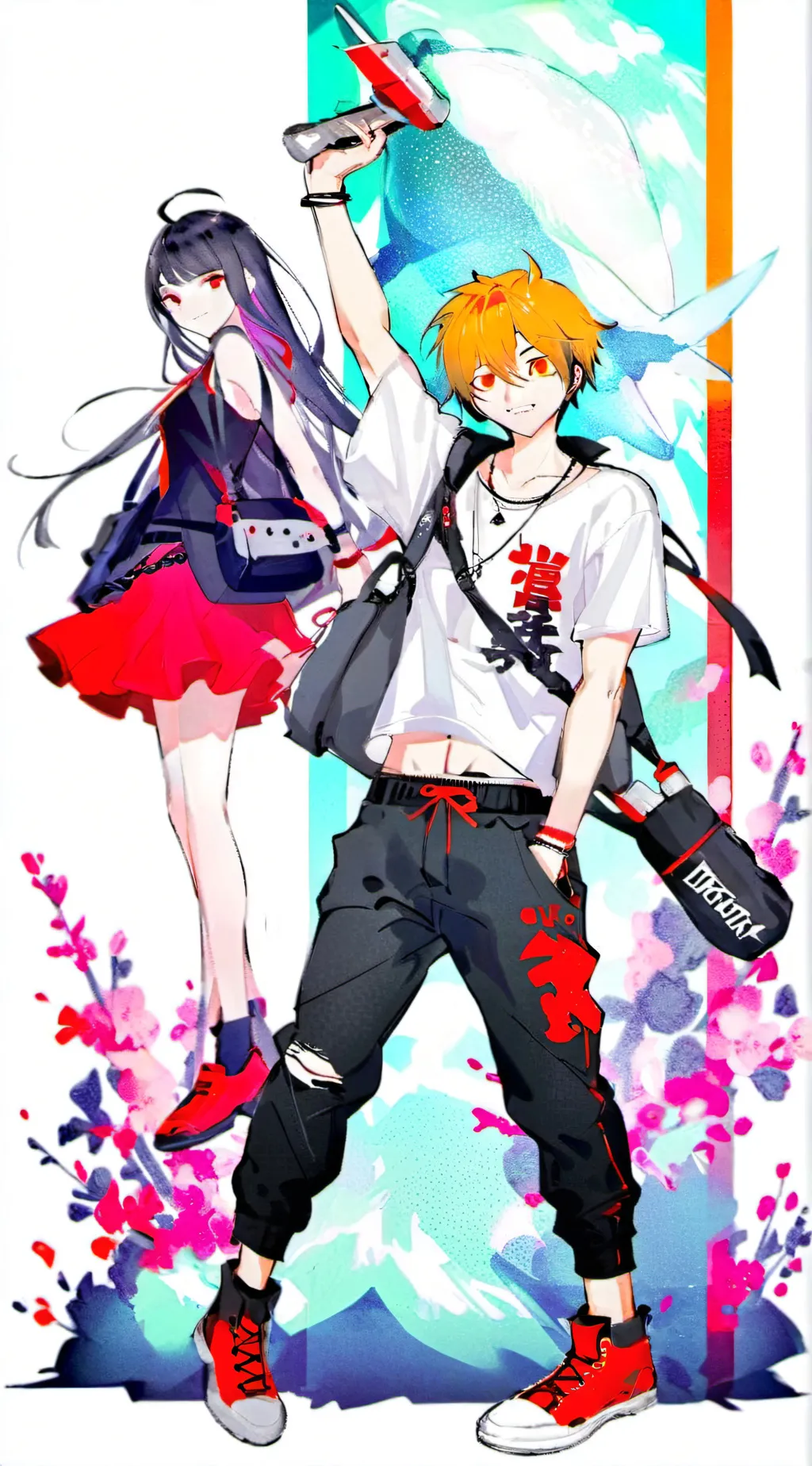 ai character: VIVID BAD SQUAD background