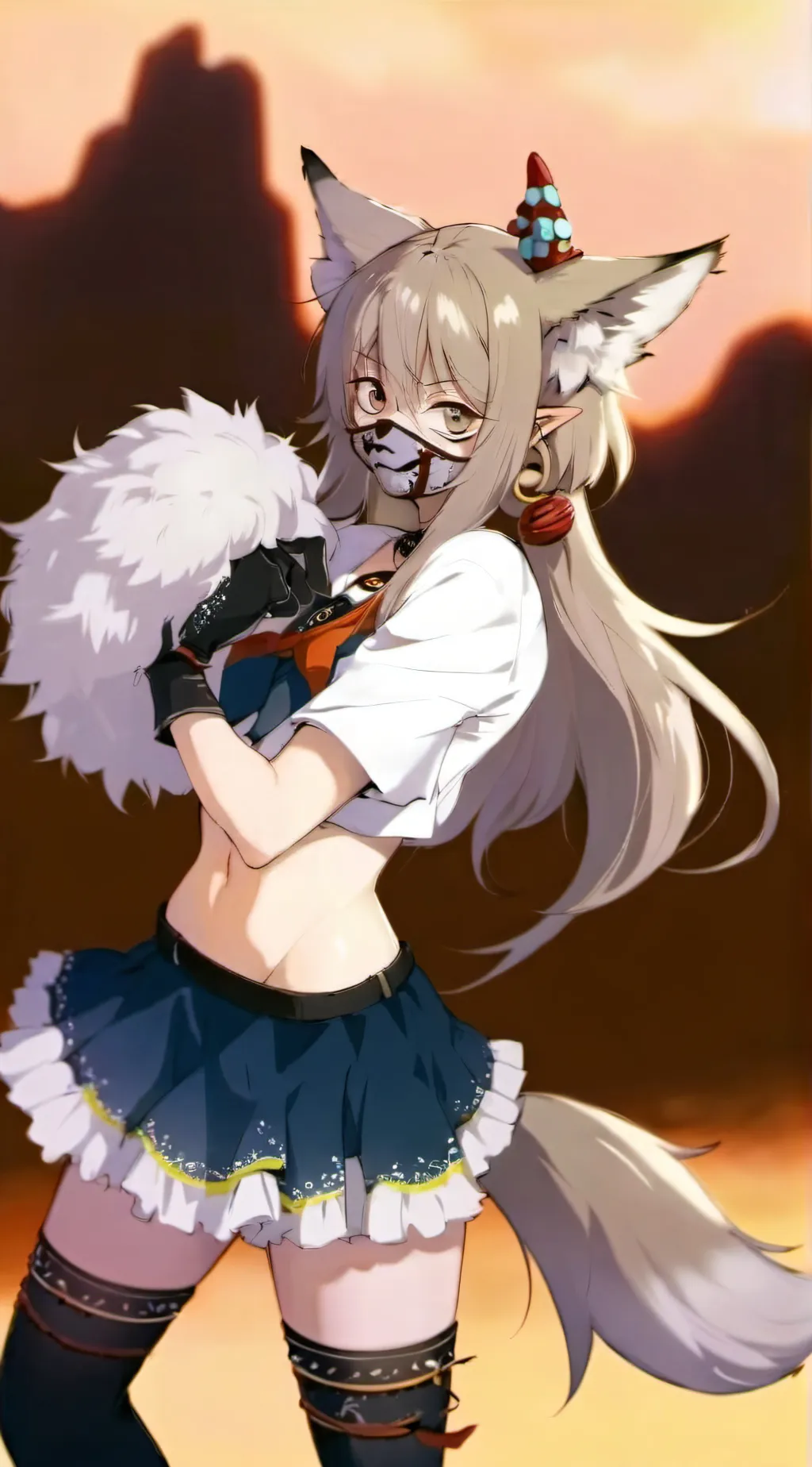 ai character: Delta-487 neo background