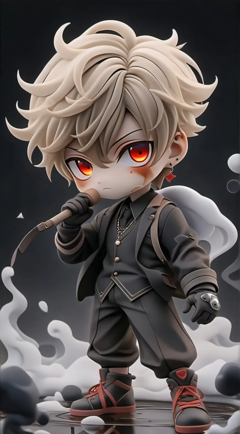 ai character: pokemon.      MHA background