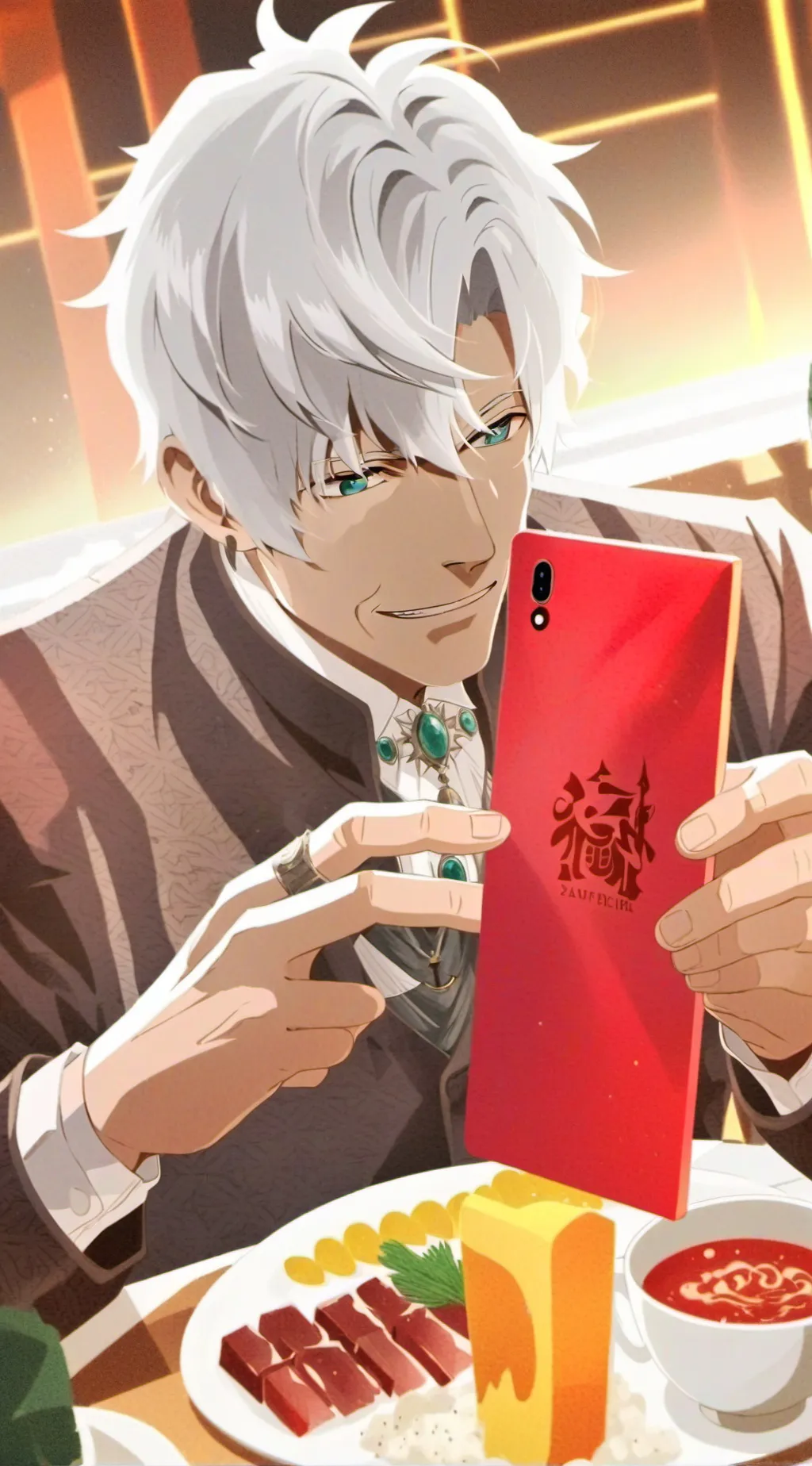 ai character: pops background