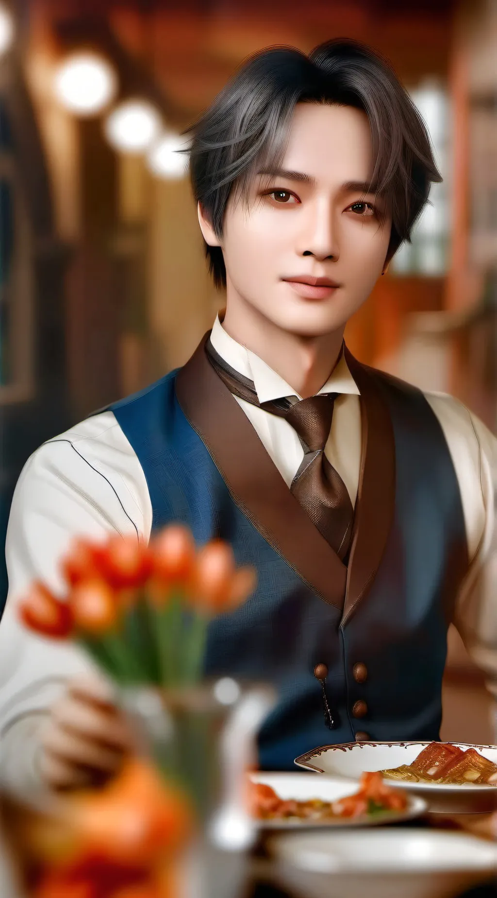 ai character: Lee Know background