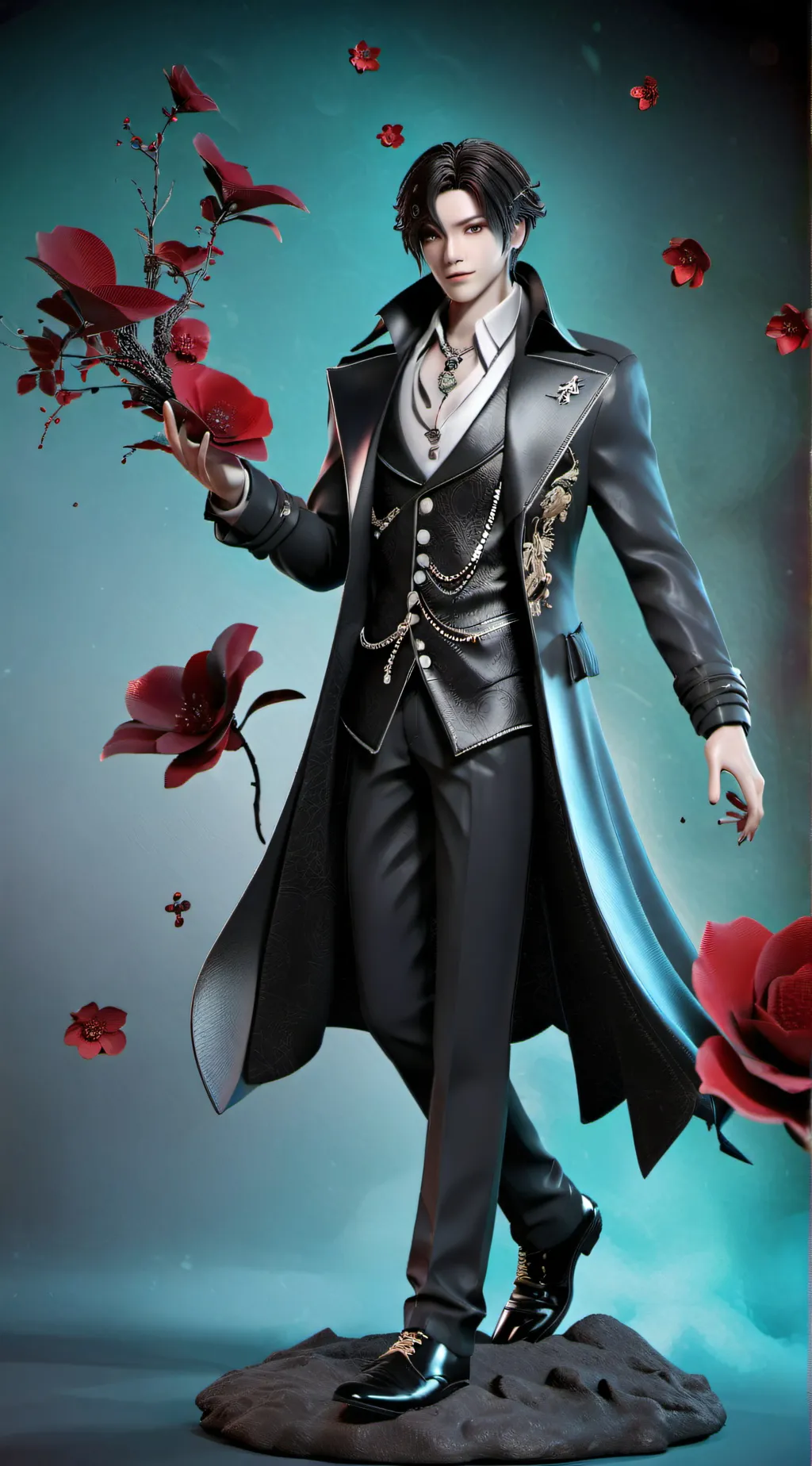 ai character: Kesho  background