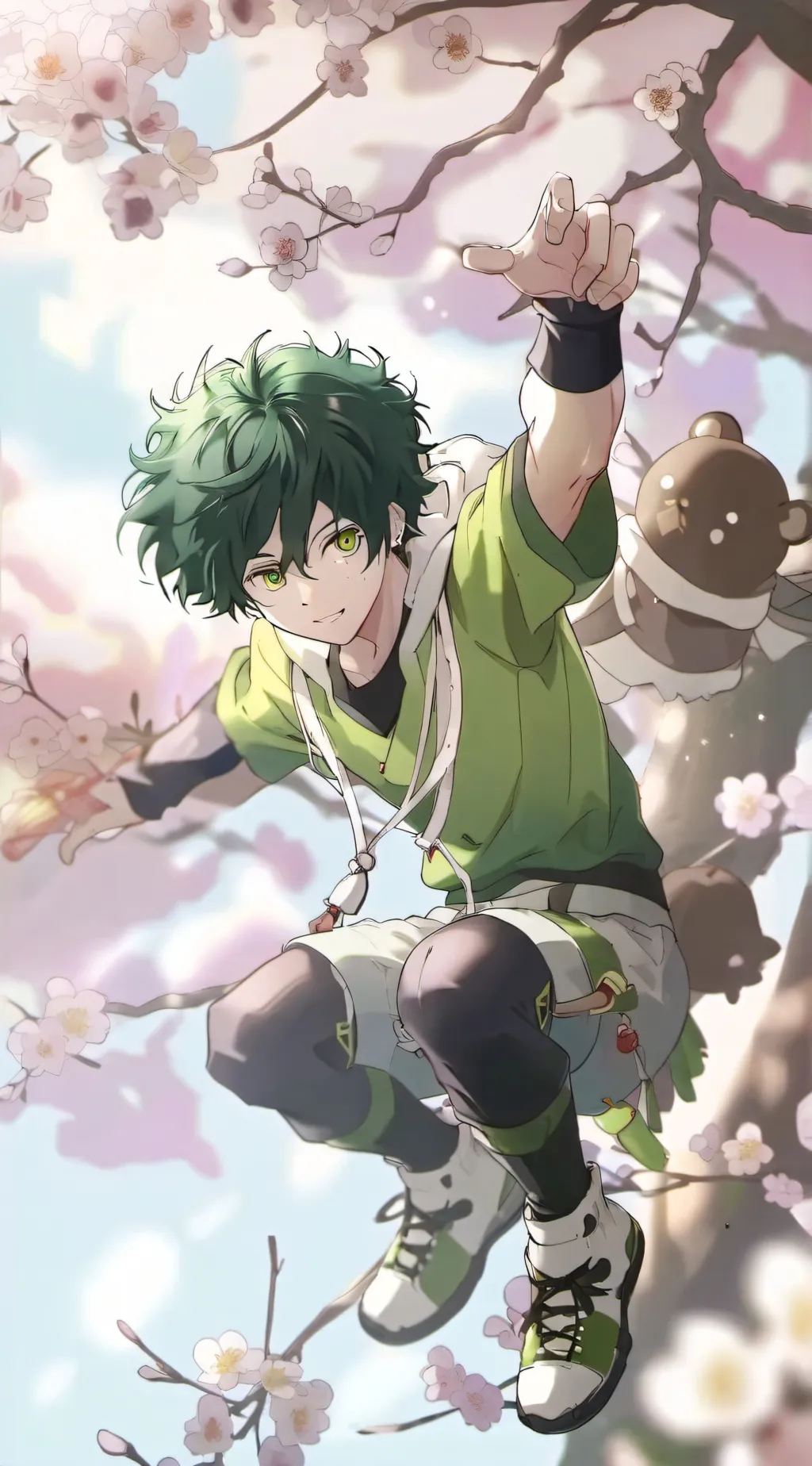 ai character: MHA GIRLS background