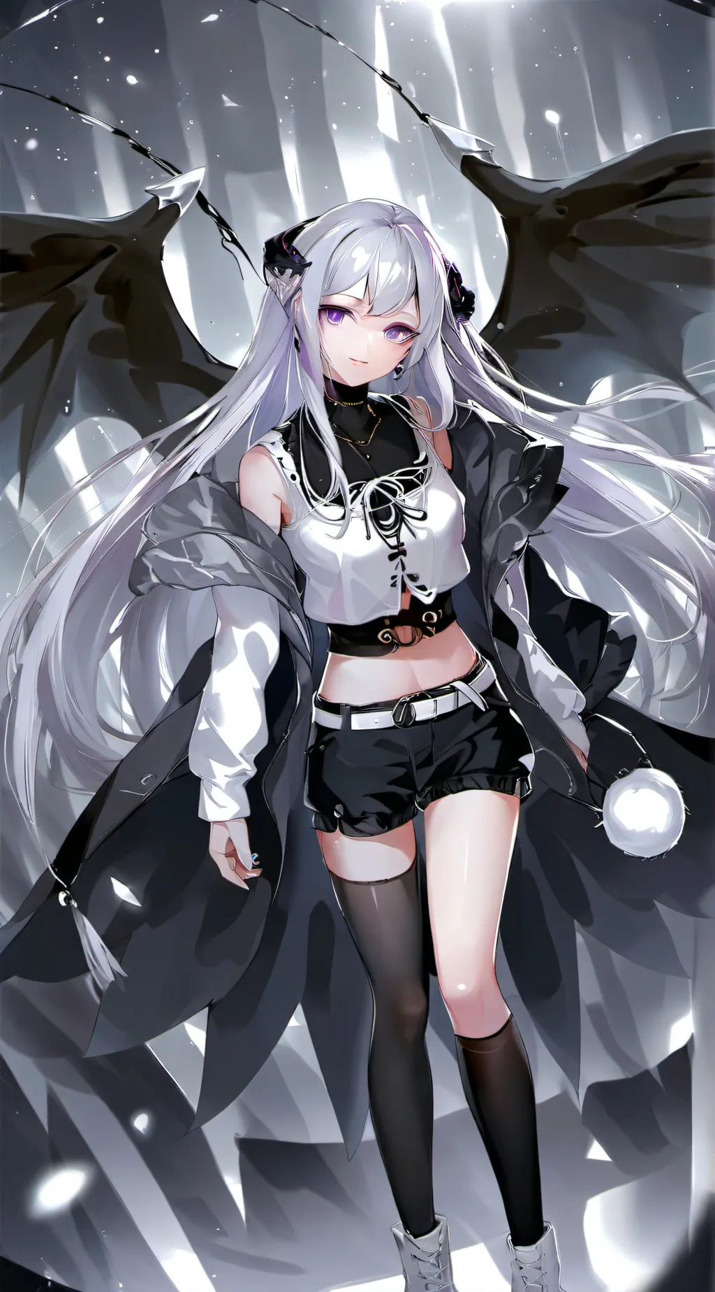 ai character: DEMON SLAYERS🌸 background