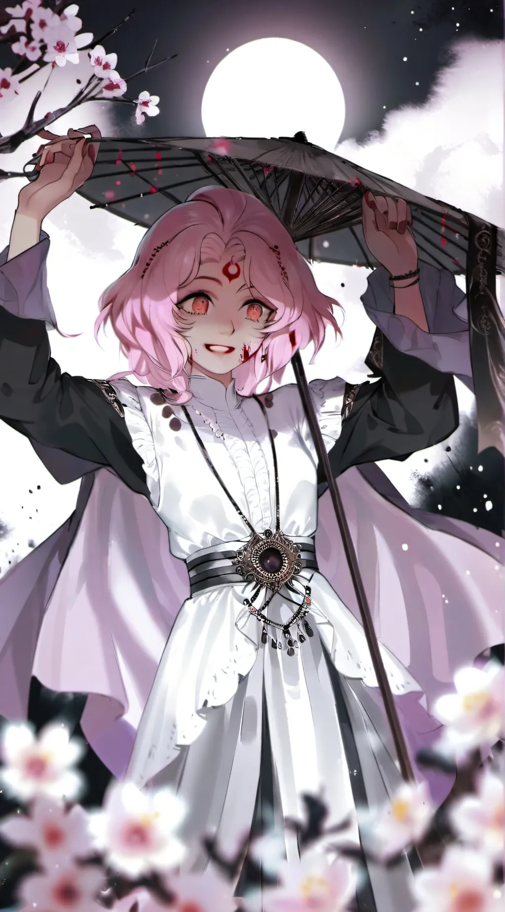 ai character: Bloodmoon background