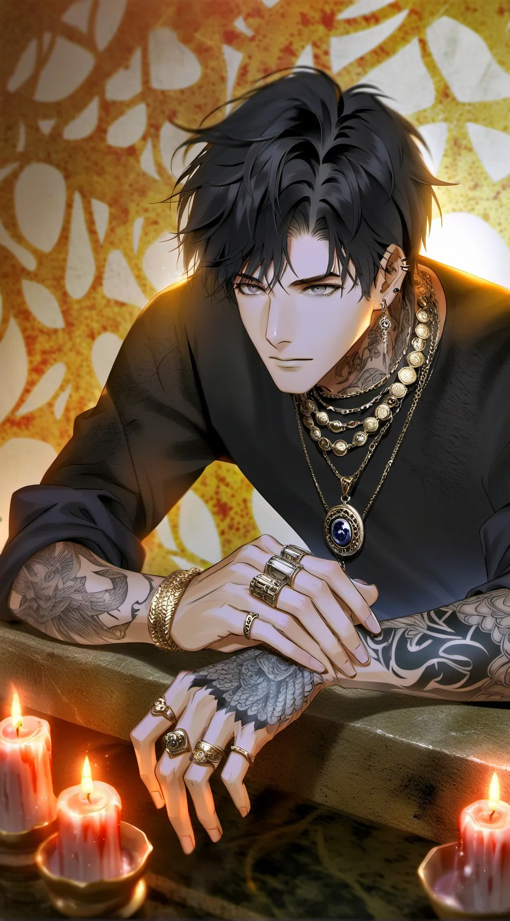 ai character: Jacob  background