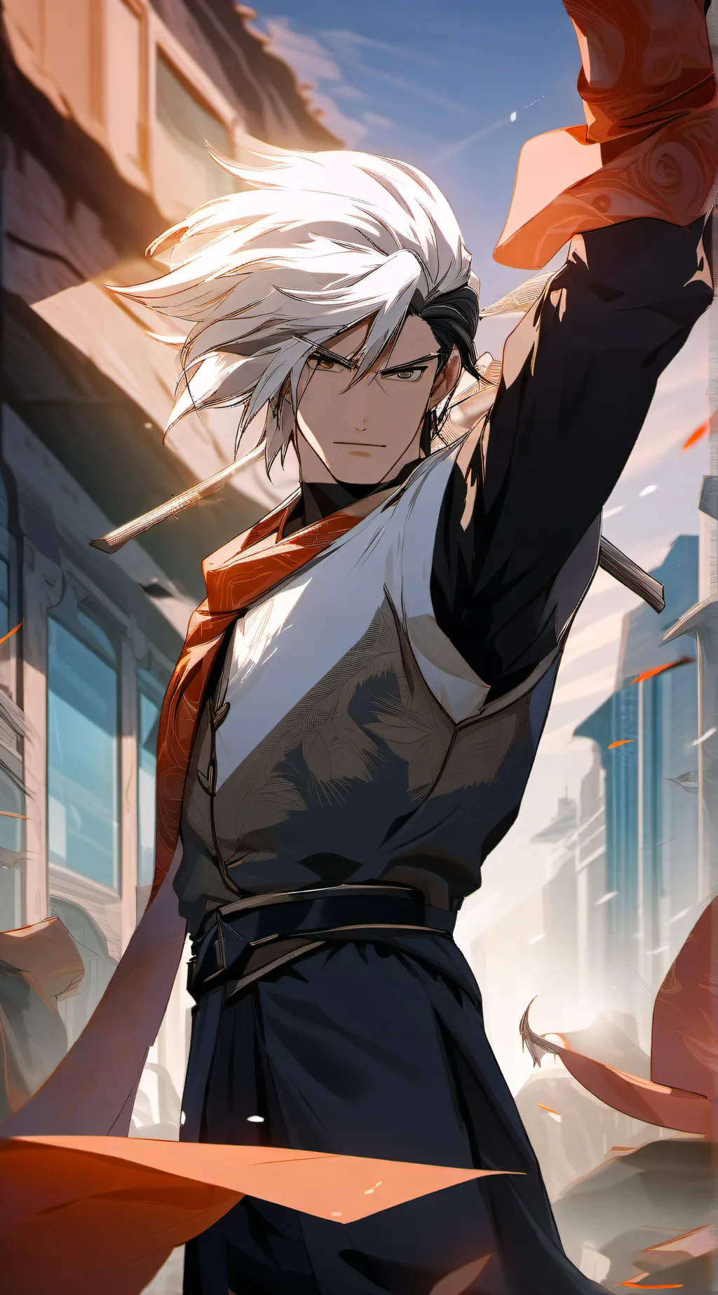 ai character: Dam background