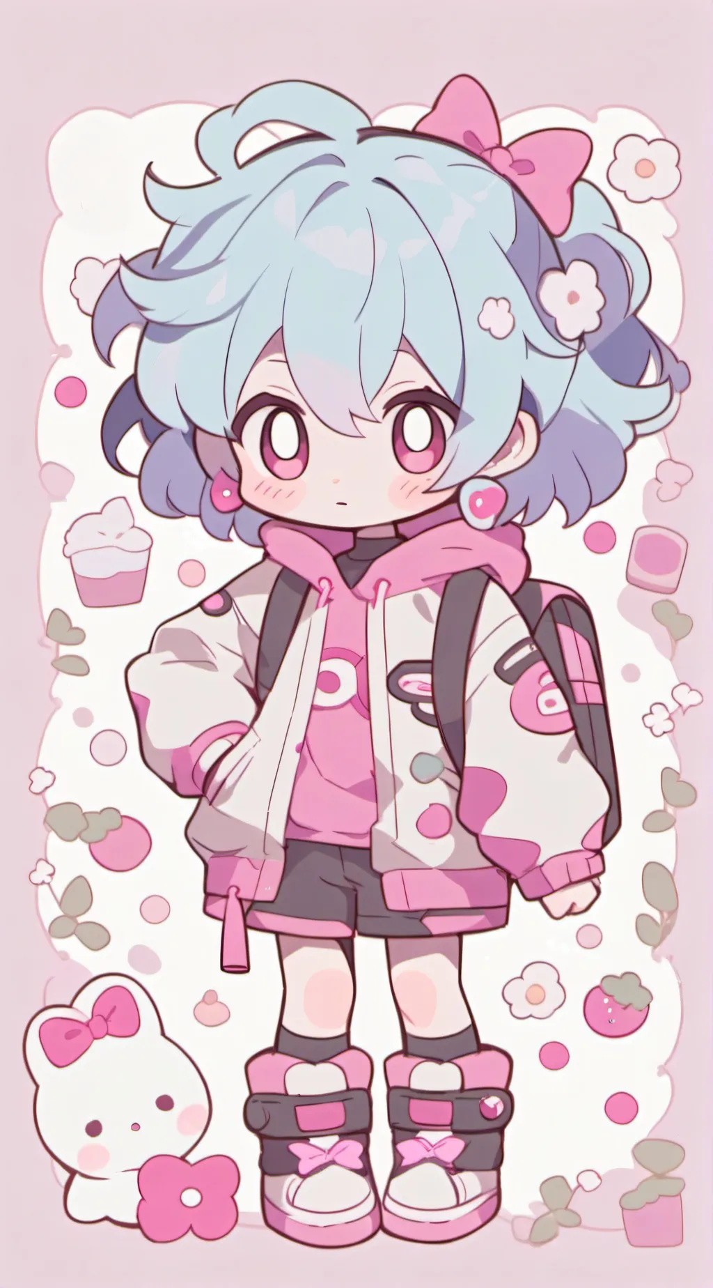 ai character: anni*ur sister* background