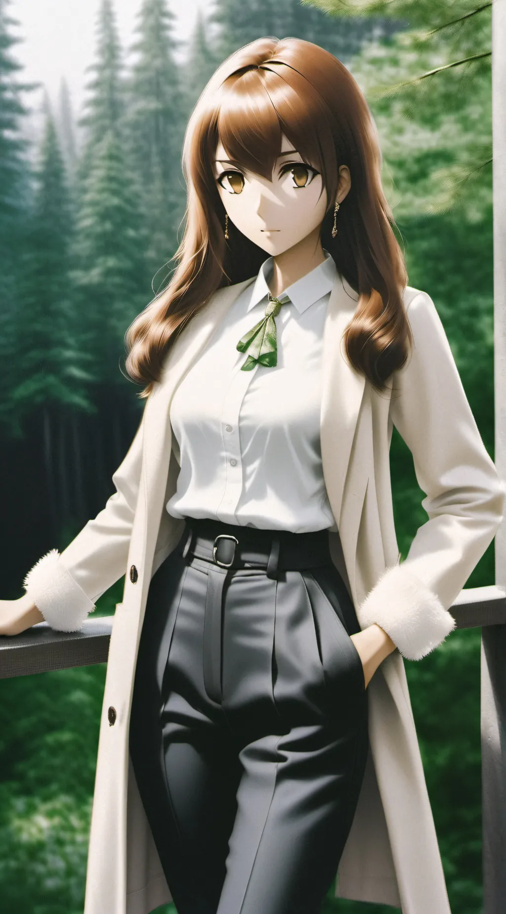 ai character: Evelyn background