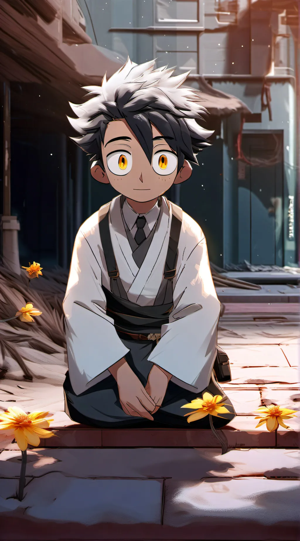 ai character: tadano Hitohito  background