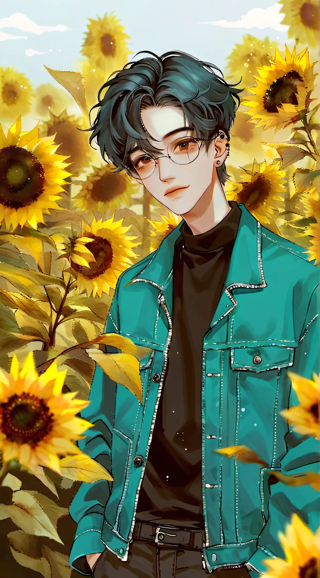 ai character: issac middling background