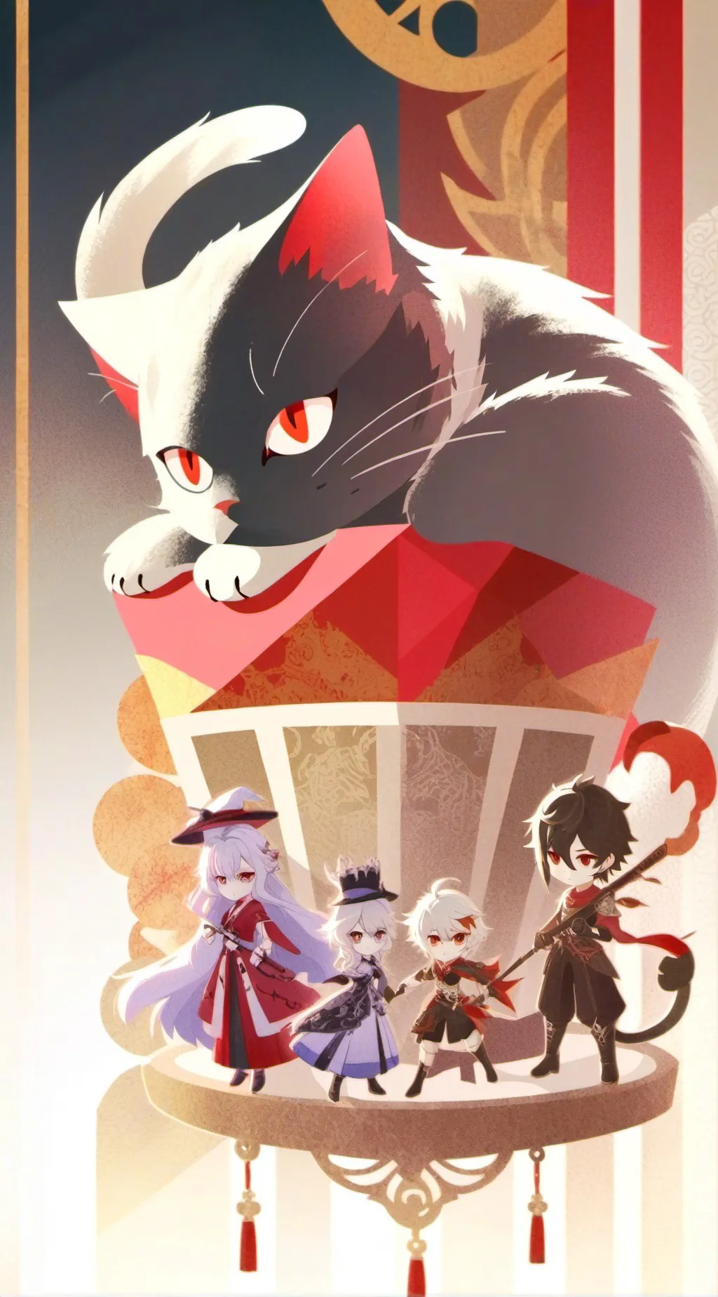 ai character: one in a million background