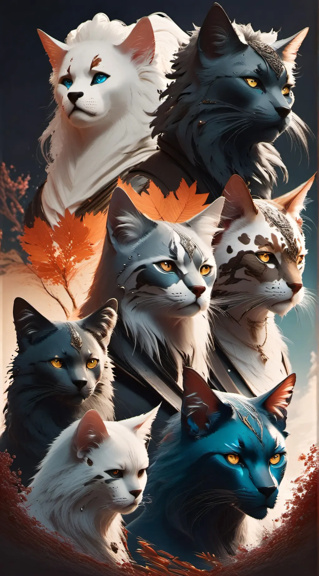 ai character: Hazel kit background