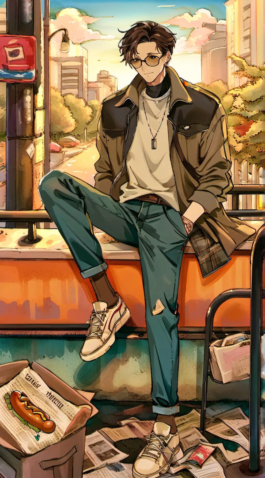 ai character: jax background