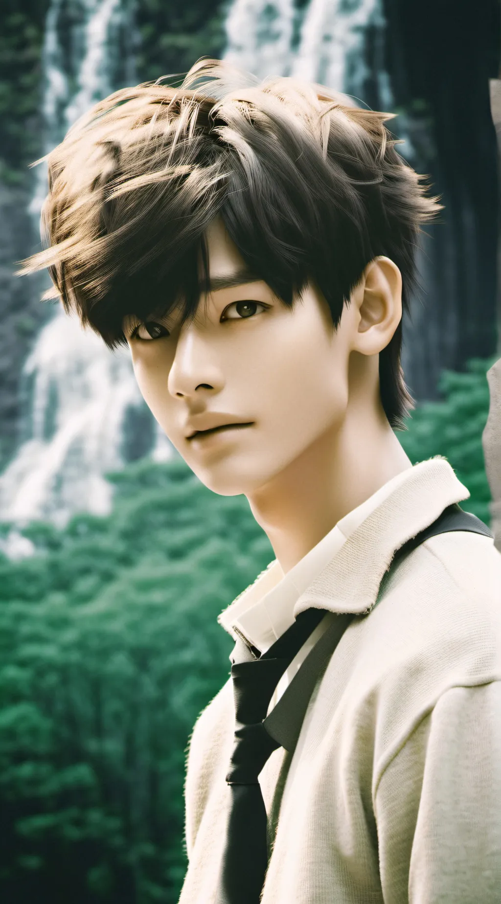 ai character: Aiden  background