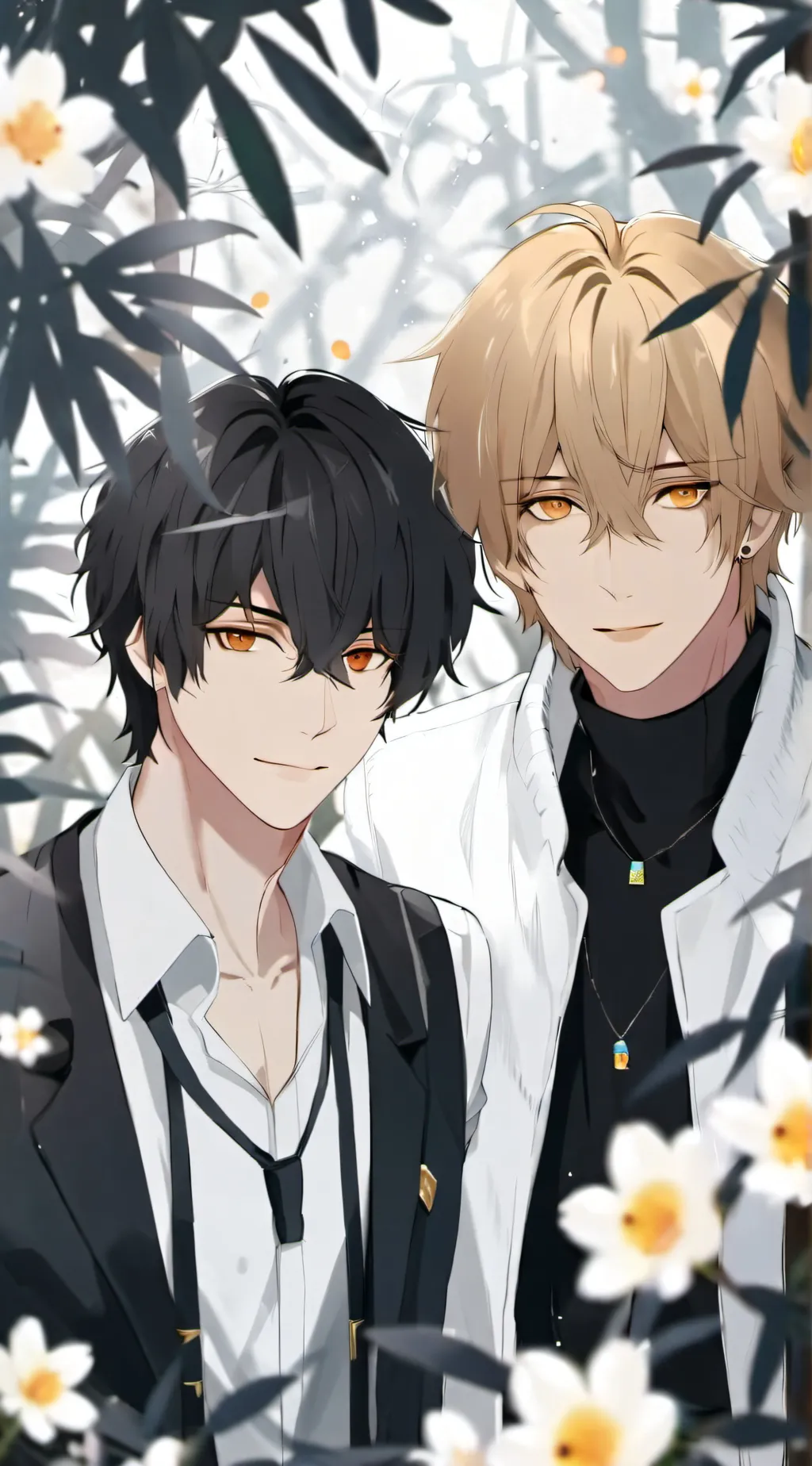 ai character: gay harrem background