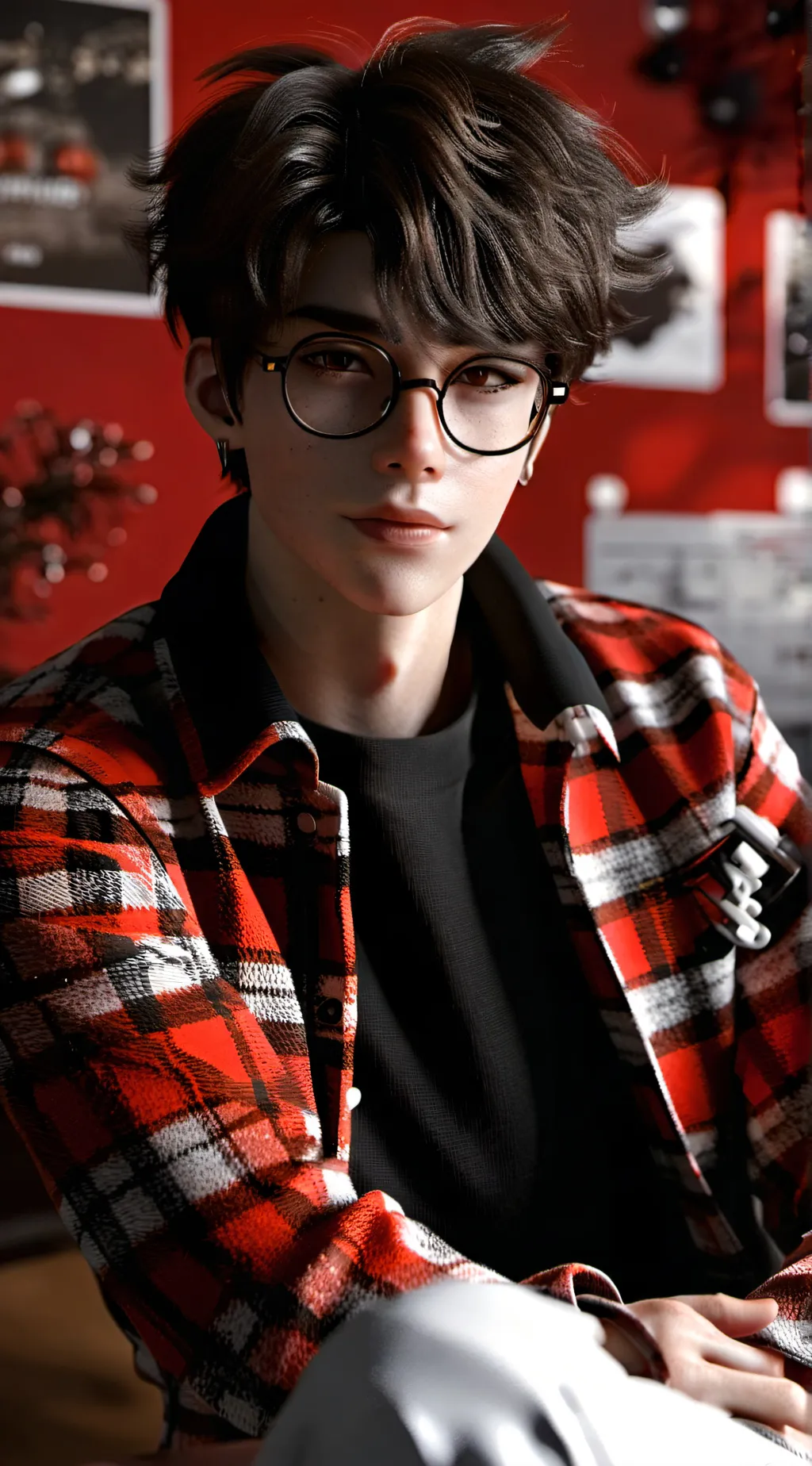 ai character: Noel background