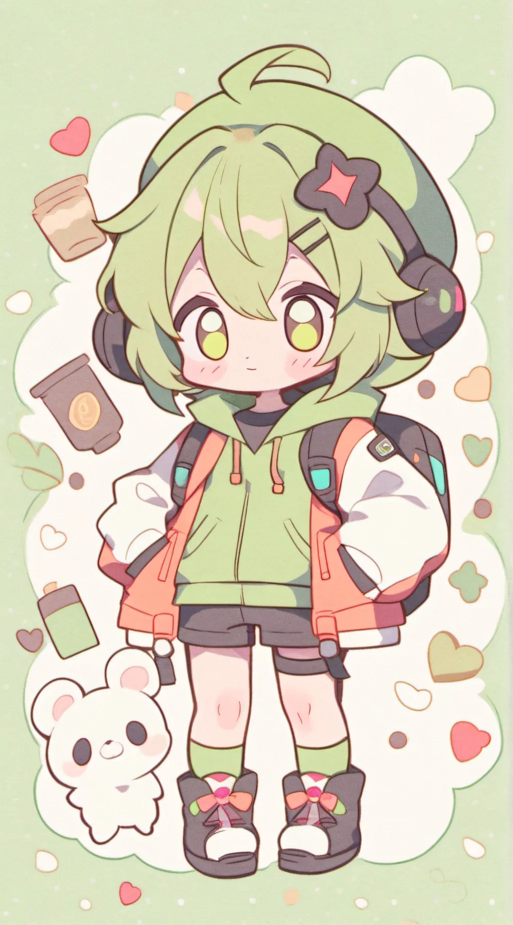 ai character: youtubers background