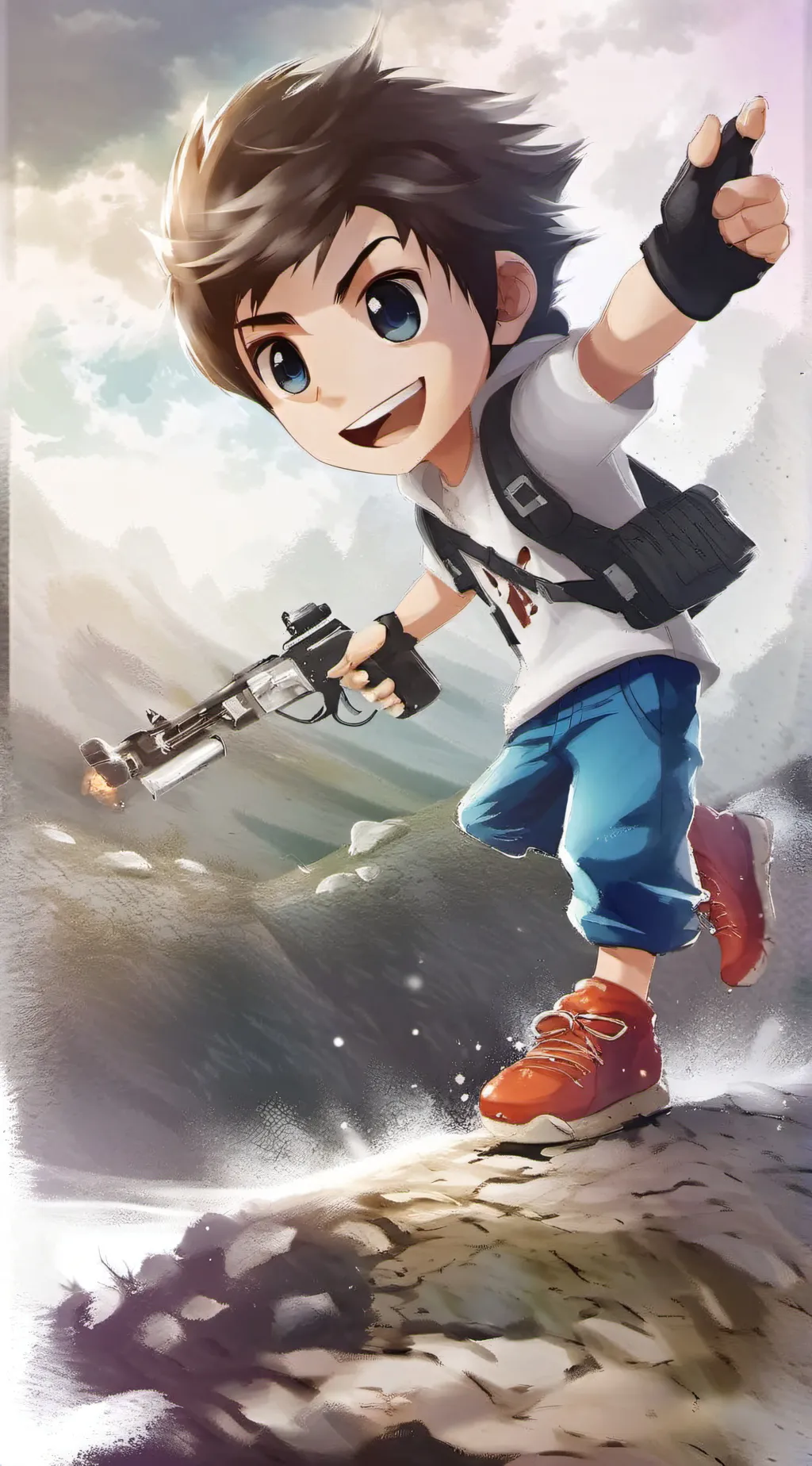 ai character: smg4 background