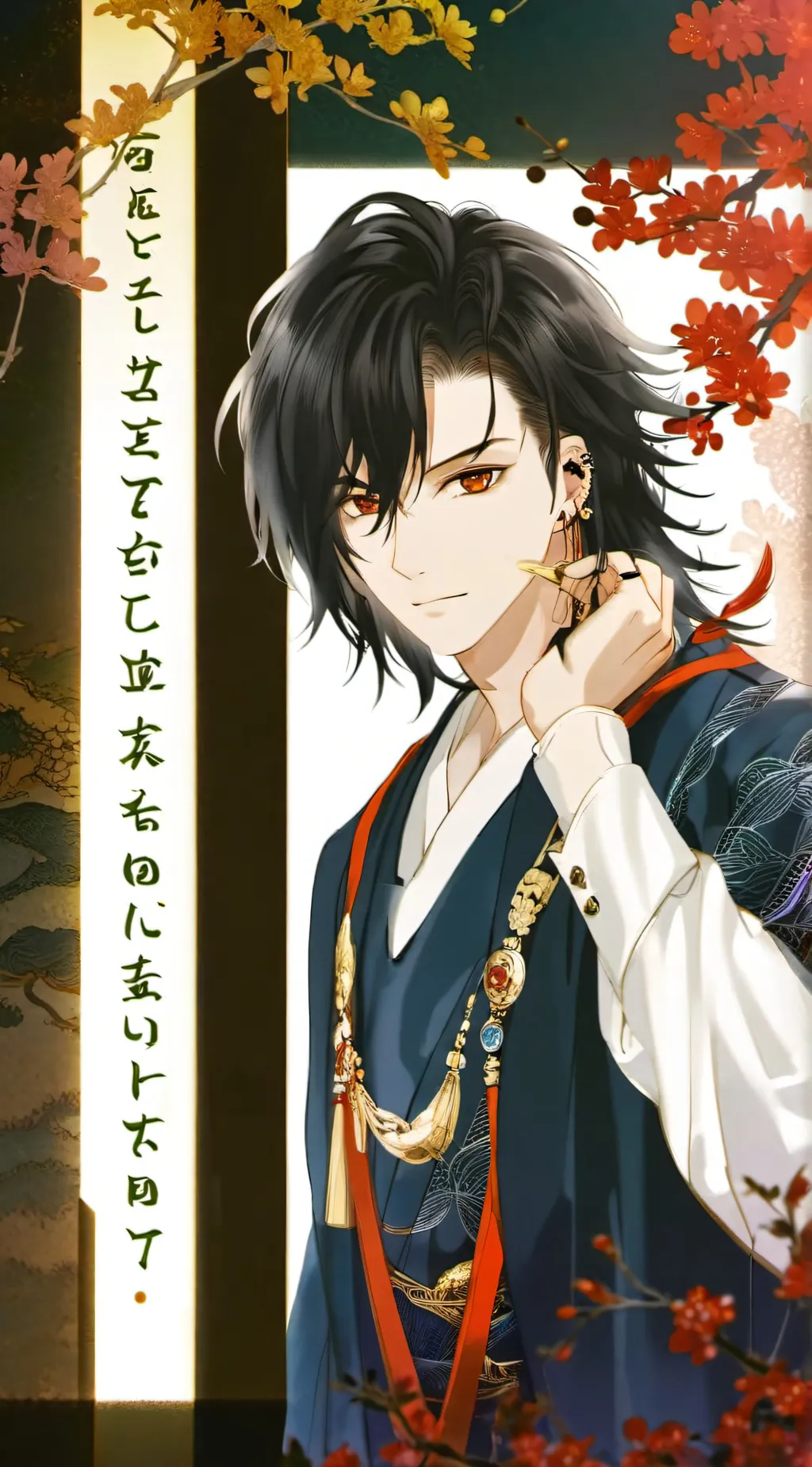 ai character: giyu background