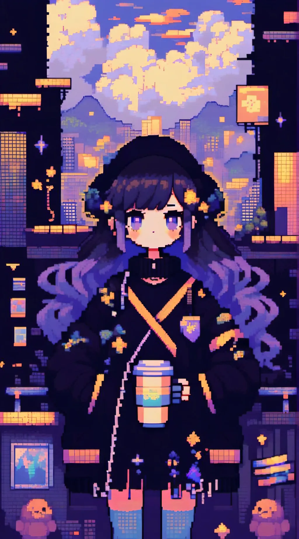 ai character: -Popular girls- background