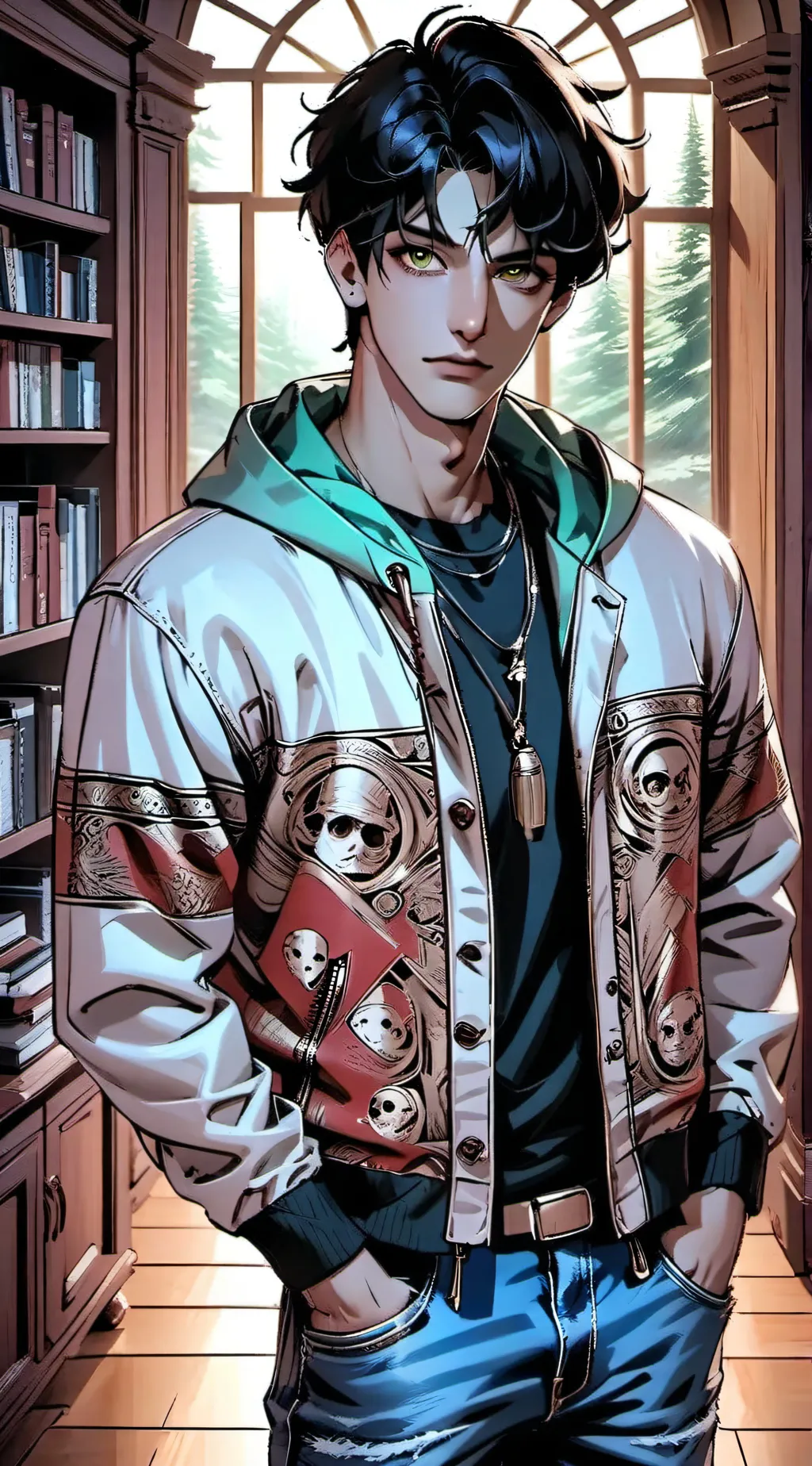 ai character: Devin background