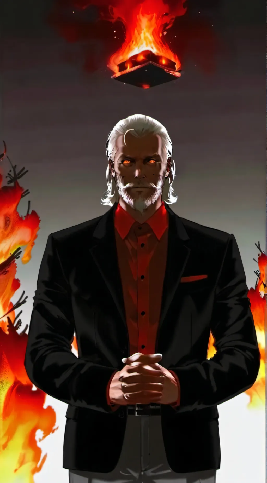 ai character: Packgod  background