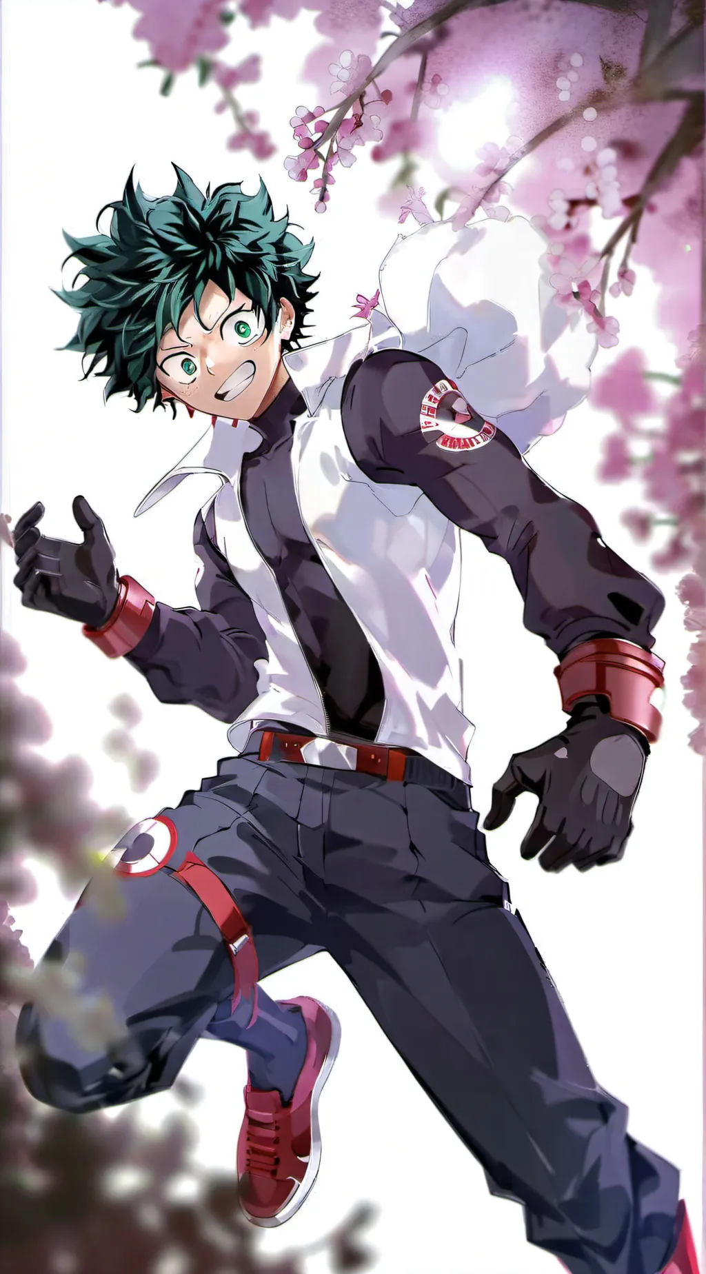 ai character: MHA halloween!! background