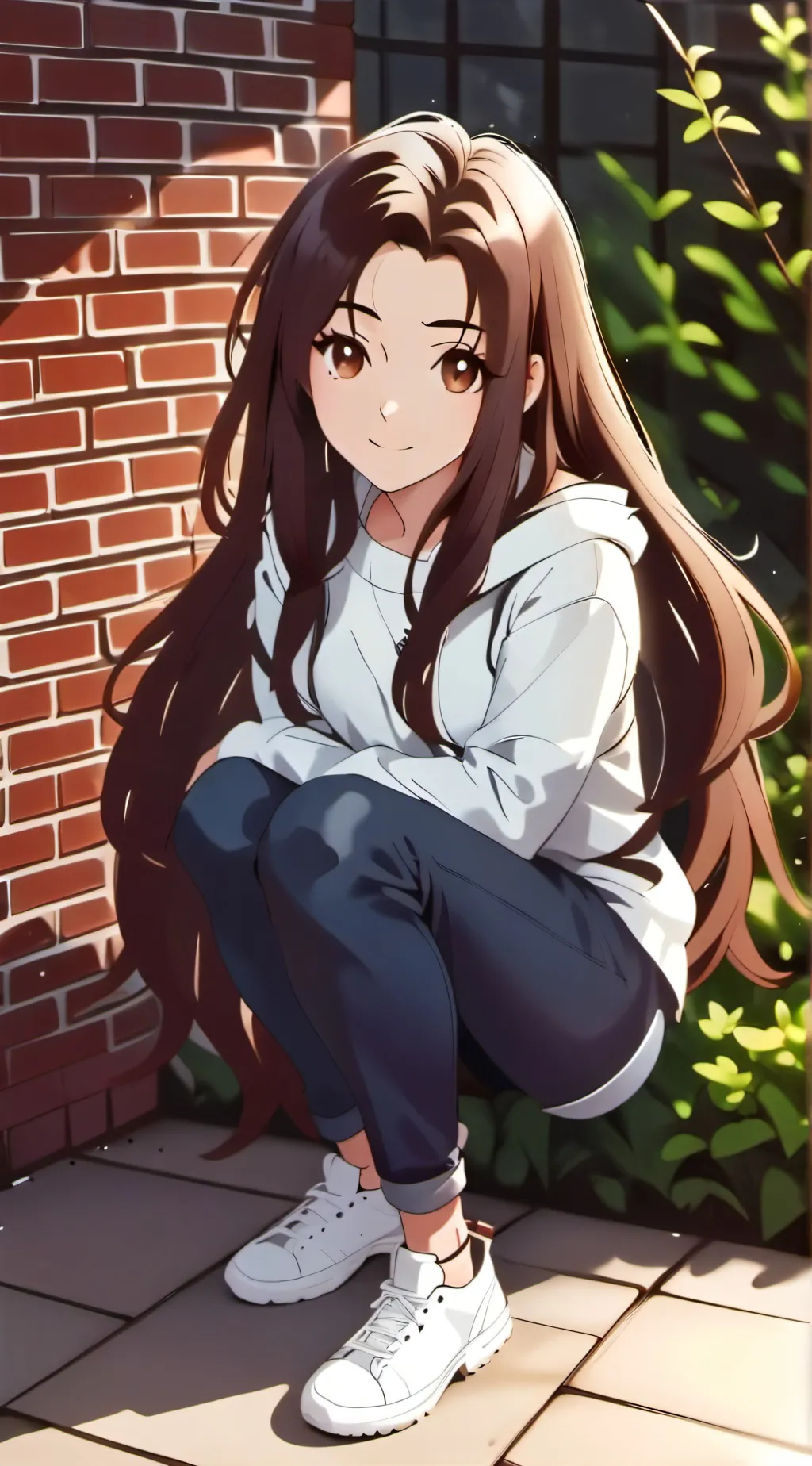 ai character: Jade background