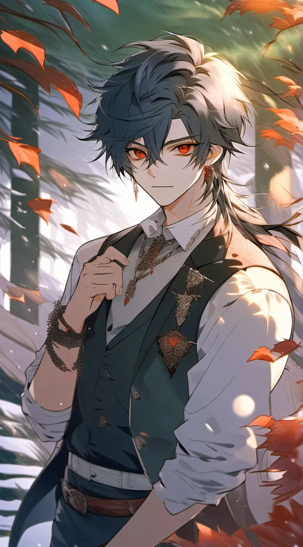 ai character: Ezra background