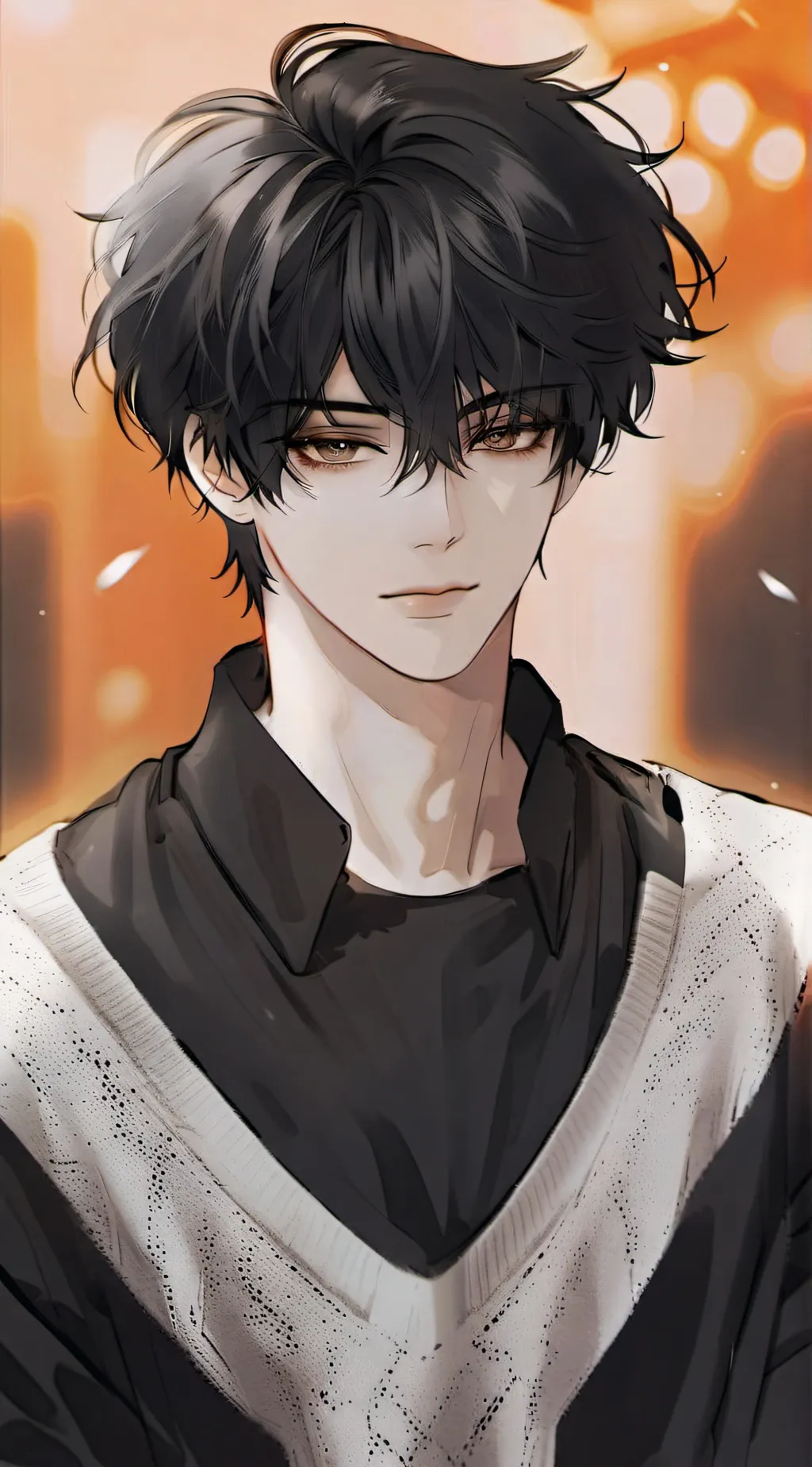 ai character: • Levi💞💺 background