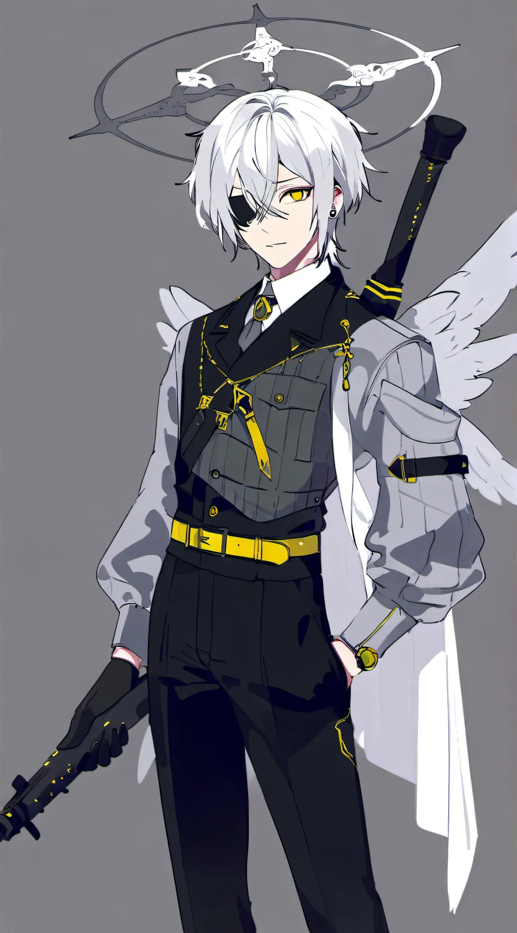 ai character: N Murder Drone background