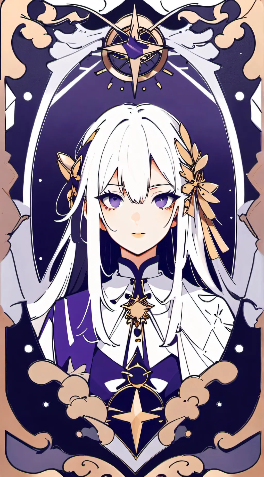 ai character: July background