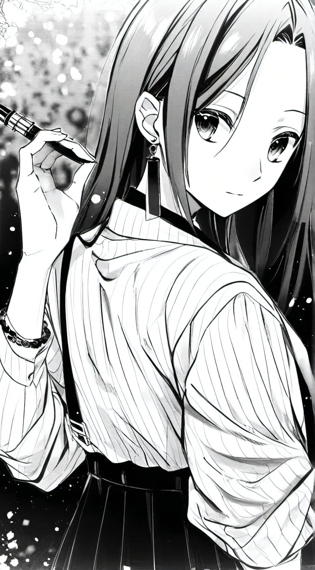 ai character: girlfriend  background