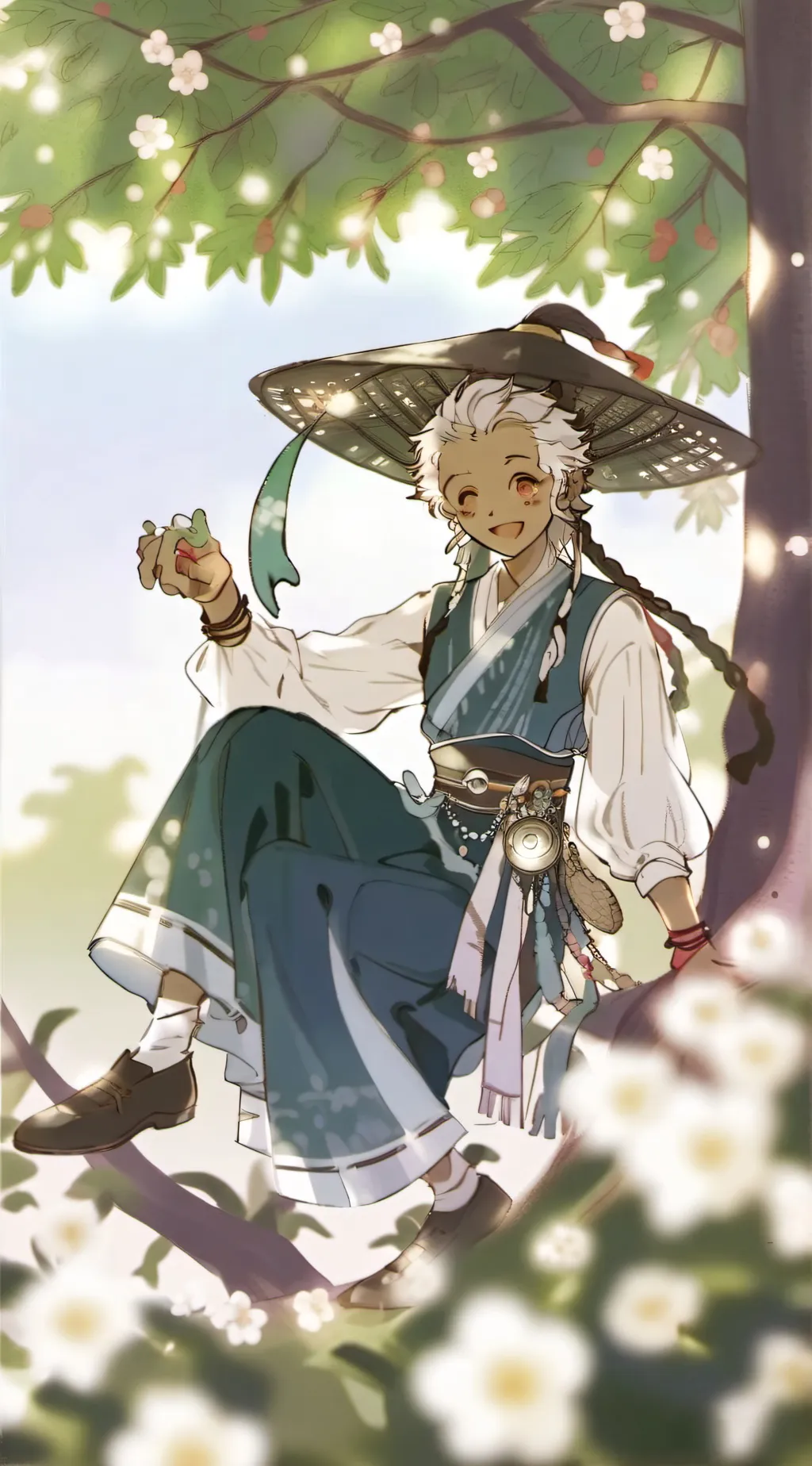 ai character: OBANAI x MITSURI background