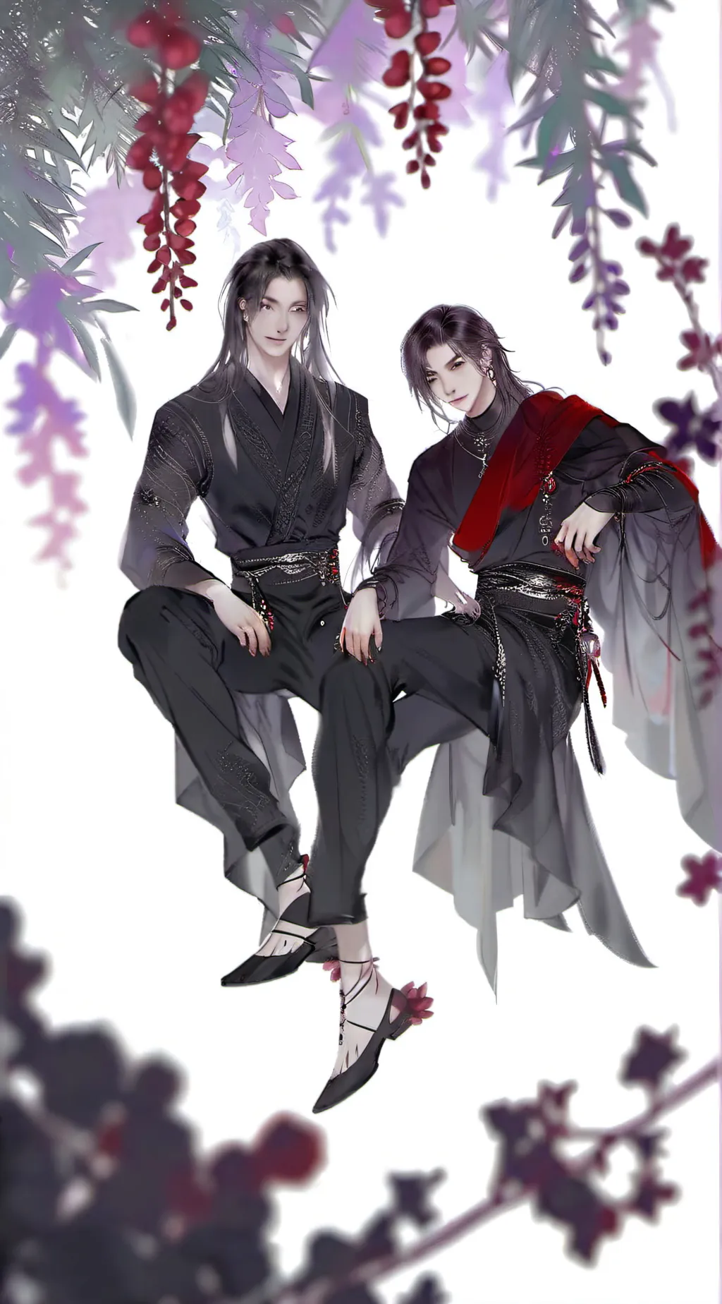 ai character: ben and ron background