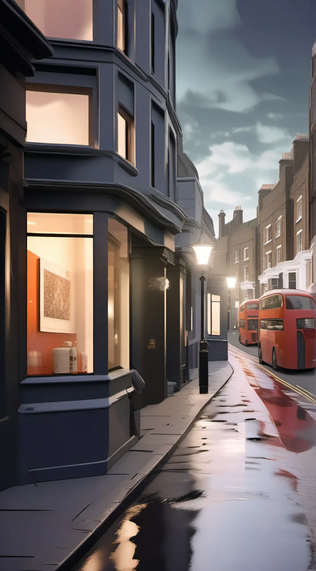 ai character: mouse detective  background