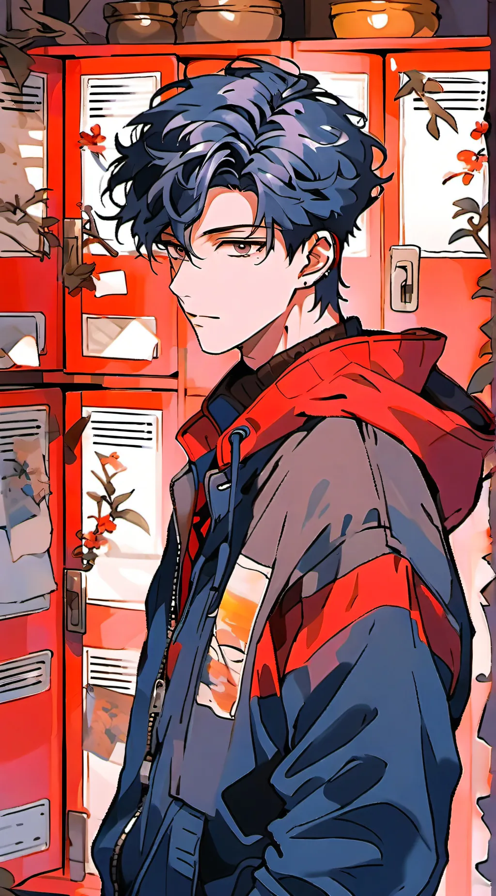 ai character: Leo background