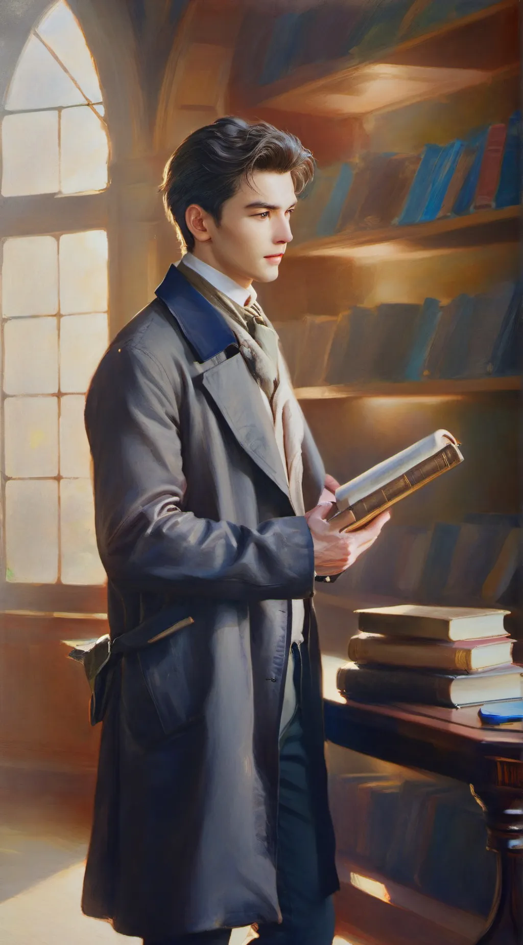 ai character: Liam background