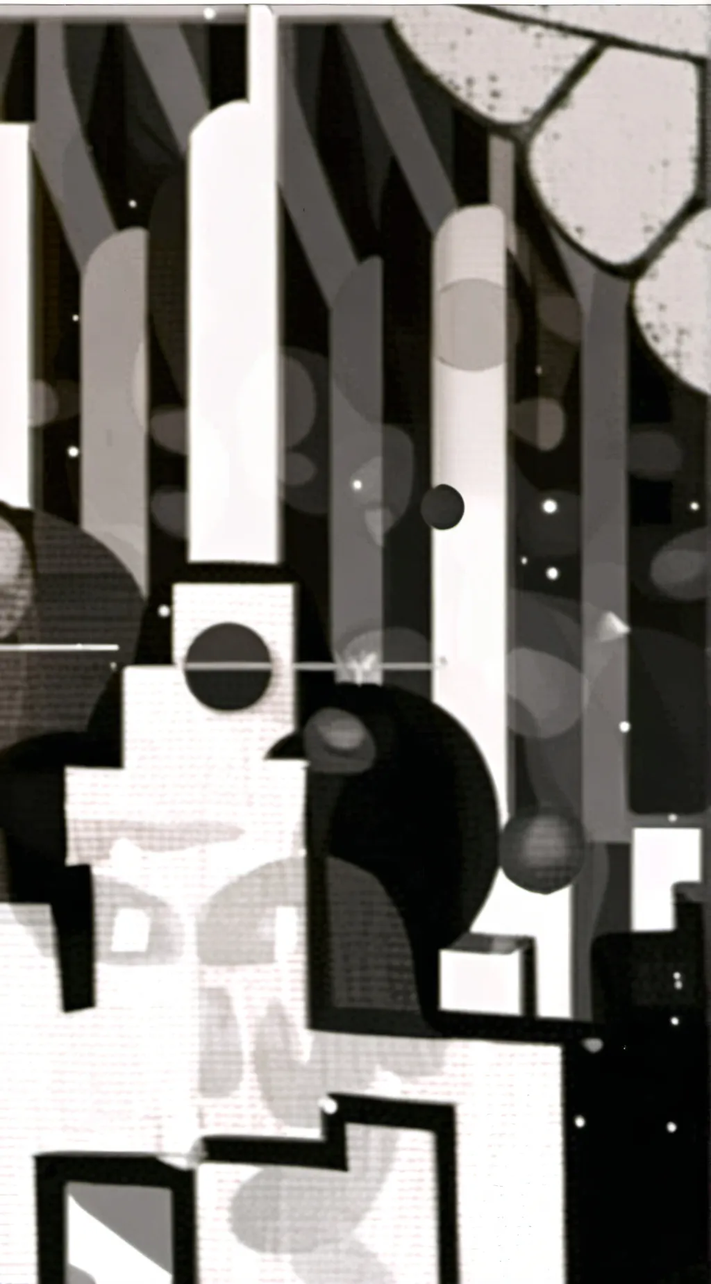 ai character: Violet background